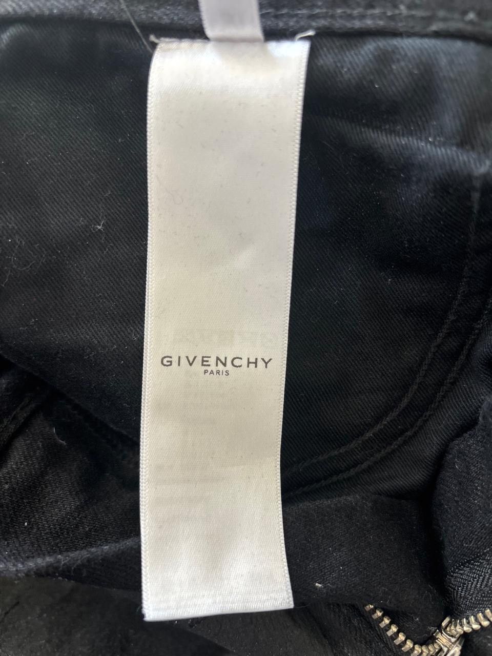 Givenchy Givenchy Crackled Painted Jeans Size US 30 / EU 46 - 5 Thumbnail