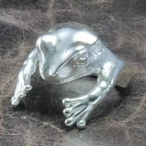 Other Cute Frog Adjustable Finger Rings Size ONE SIZE - 2 Thumbnail
