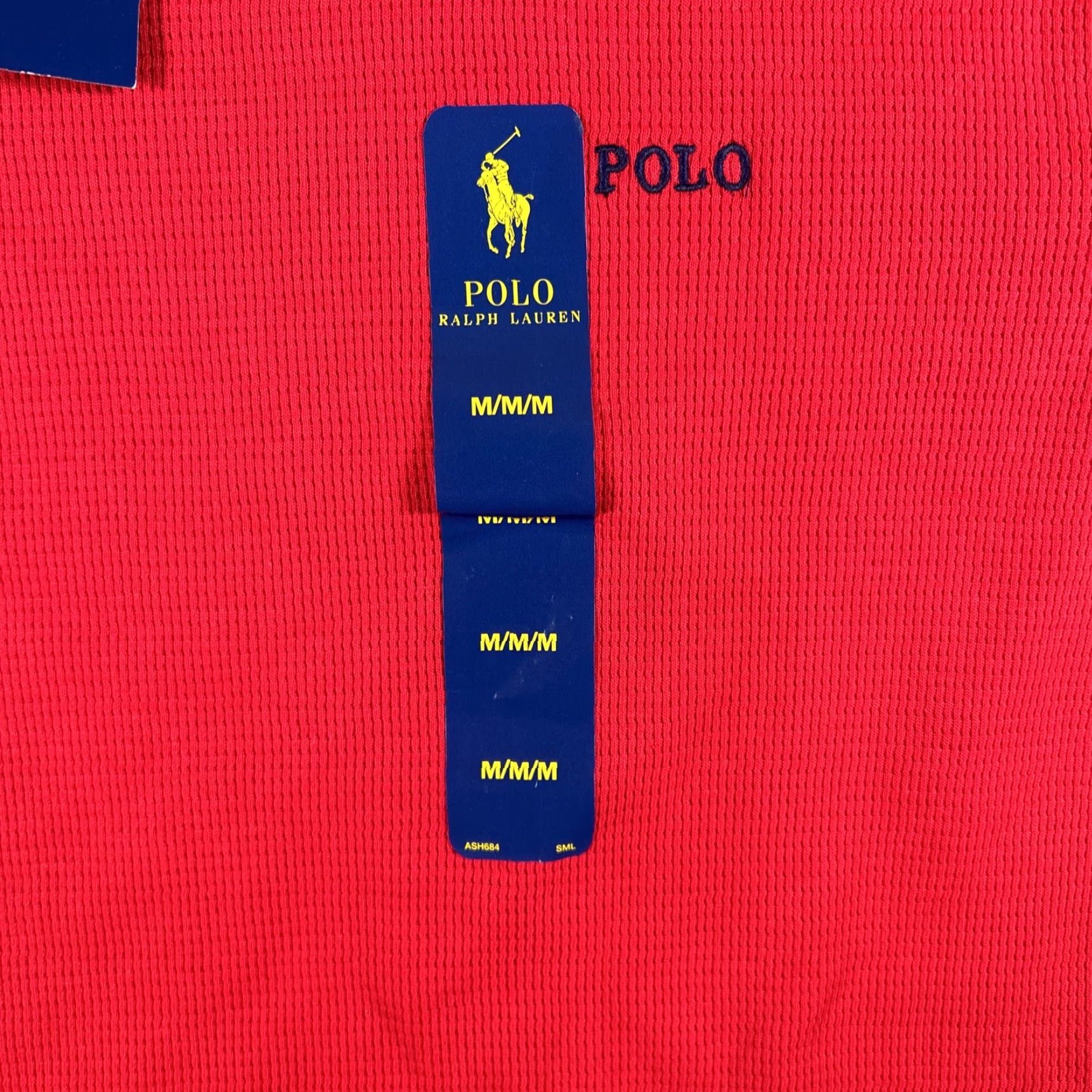 Polo Ralph Lauren VINTAGE Polo Ralph Lauren Pullover Sweater Crew Neck Mens M Red Sleepwear Size US M / EU 48-50 / 2 - 3 Thumbnail