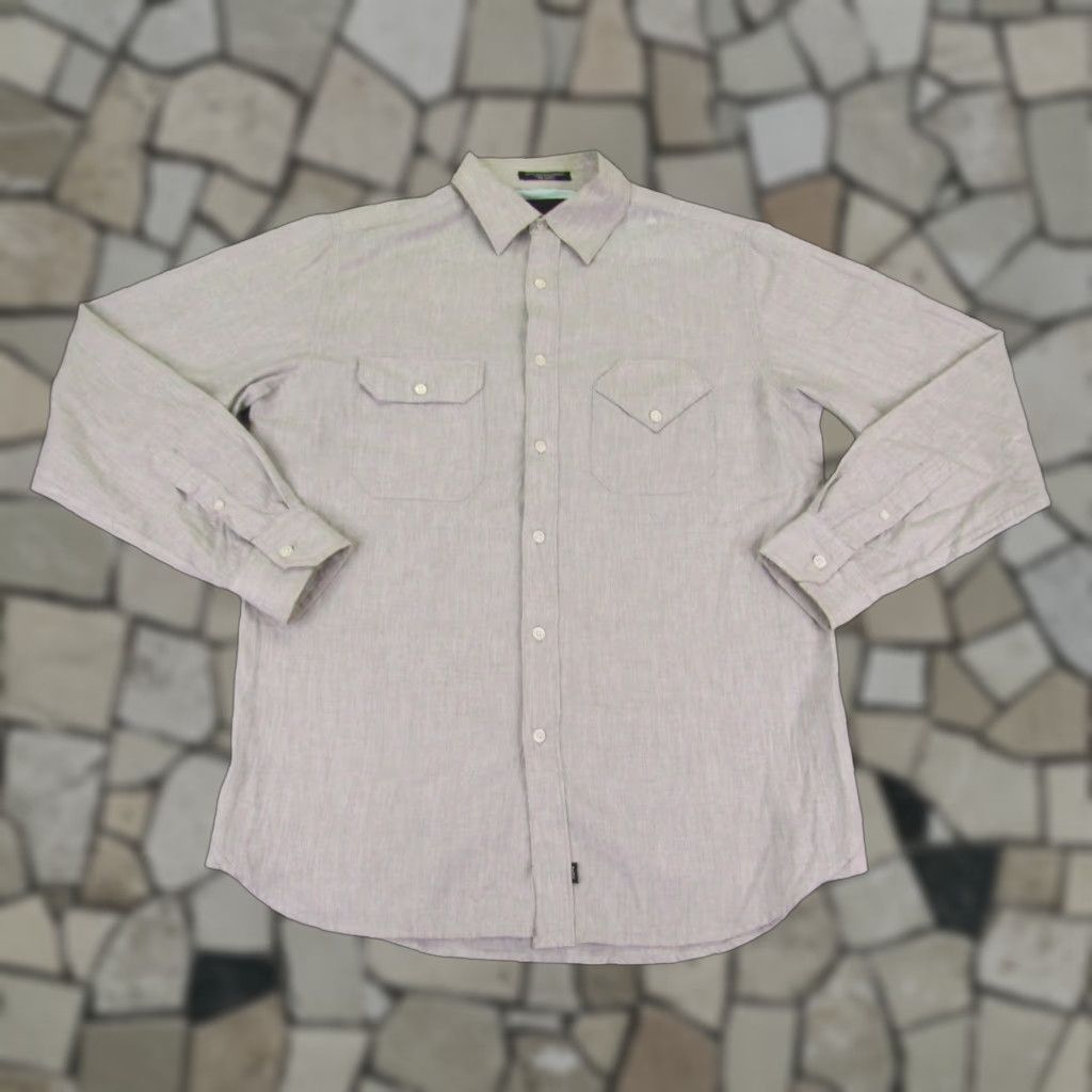 Diamond Supply Co. Diamond Supply Co. Shirt Men Slim Fit Button-Up Gray Small Size US S / EU 44-46 / 1 - 1 Thumbnail