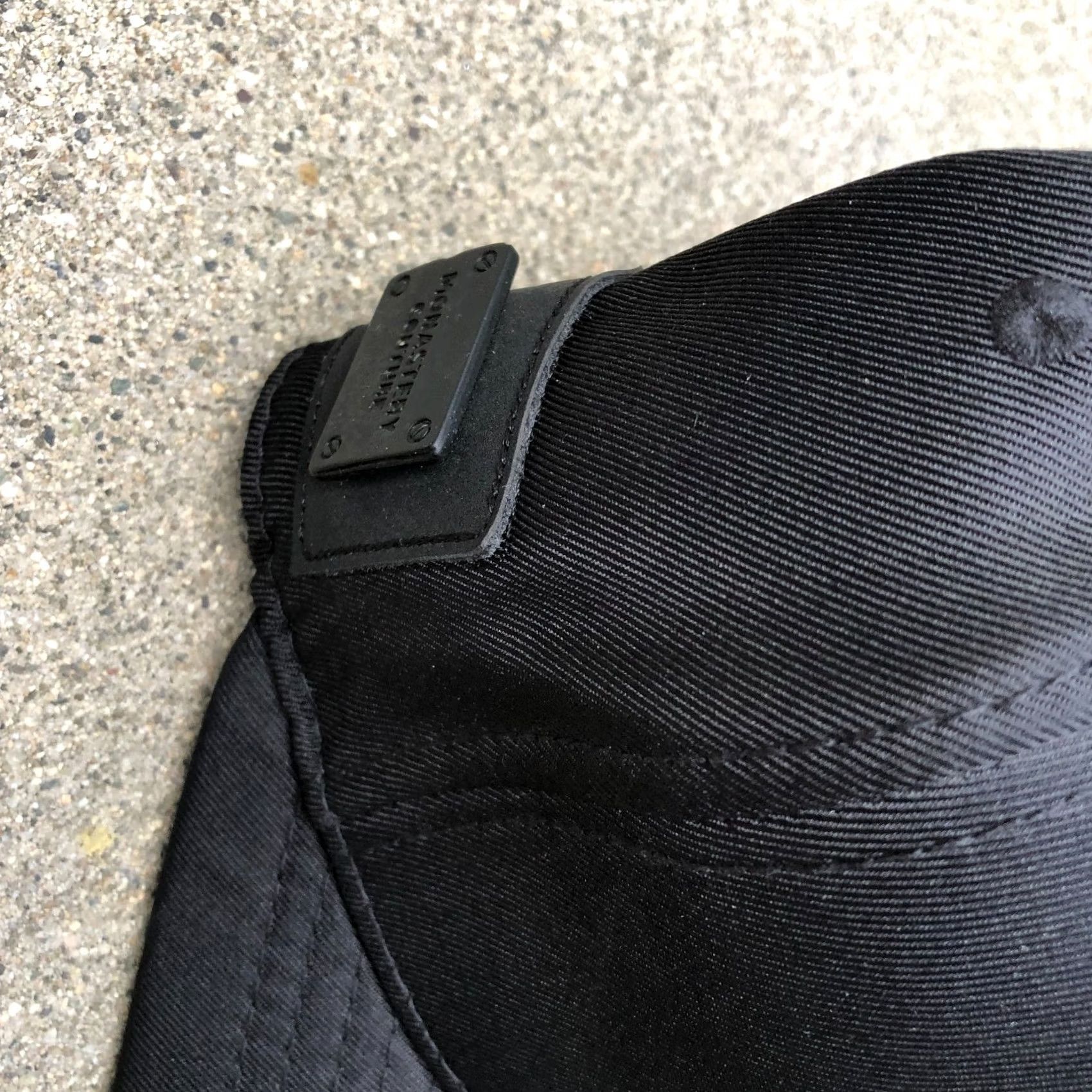 Vintage MONASTERY COUTURE Snapback Hat Men's One Size Black Adjustable Cap Size ONE SIZE - 4 Thumbnail