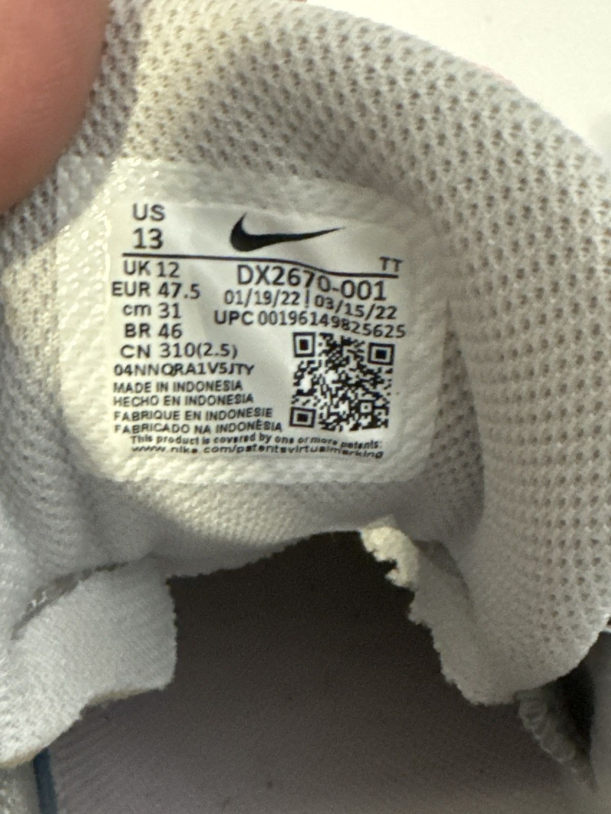 Nike Nike Airmax 95 Grey Fog Pink Foam Size US 13 / EU 46 - 6 Thumbnail