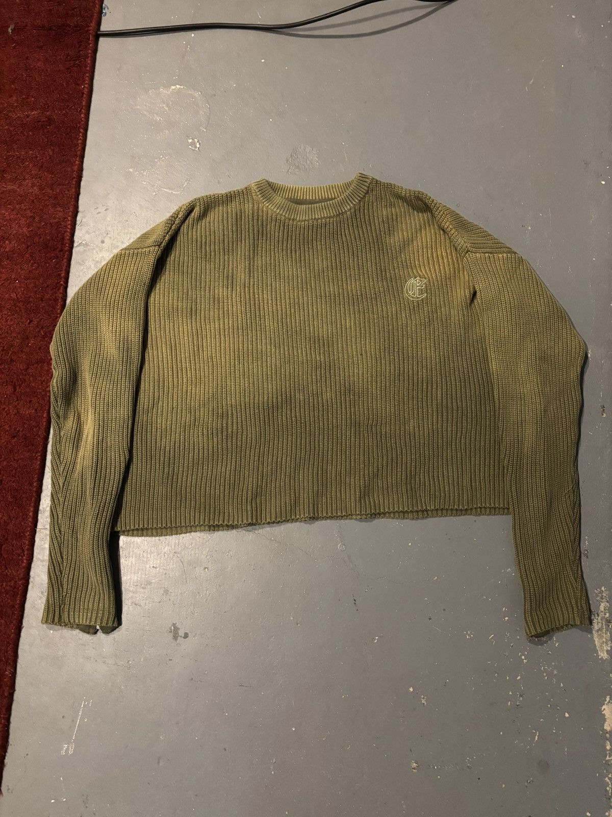 Other Elysian green faded washed knit Size US M / EU 48-50 / 2 - 1 Thumbnail
