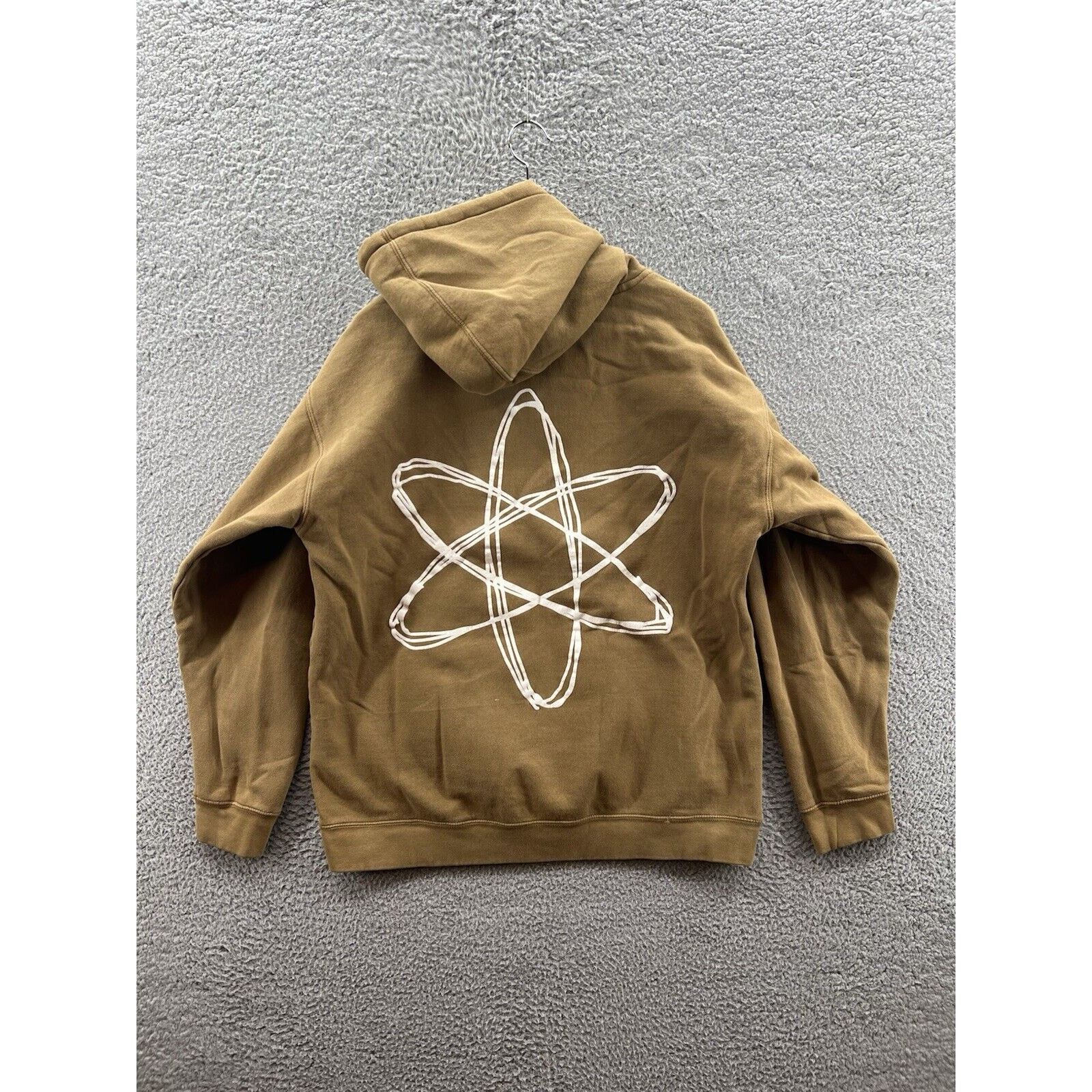 Travis Scott Space Village Travis Scott Hoodie Sand Brown Embroidered Size US M / EU 48-50 / 2 - 3 Thumbnail