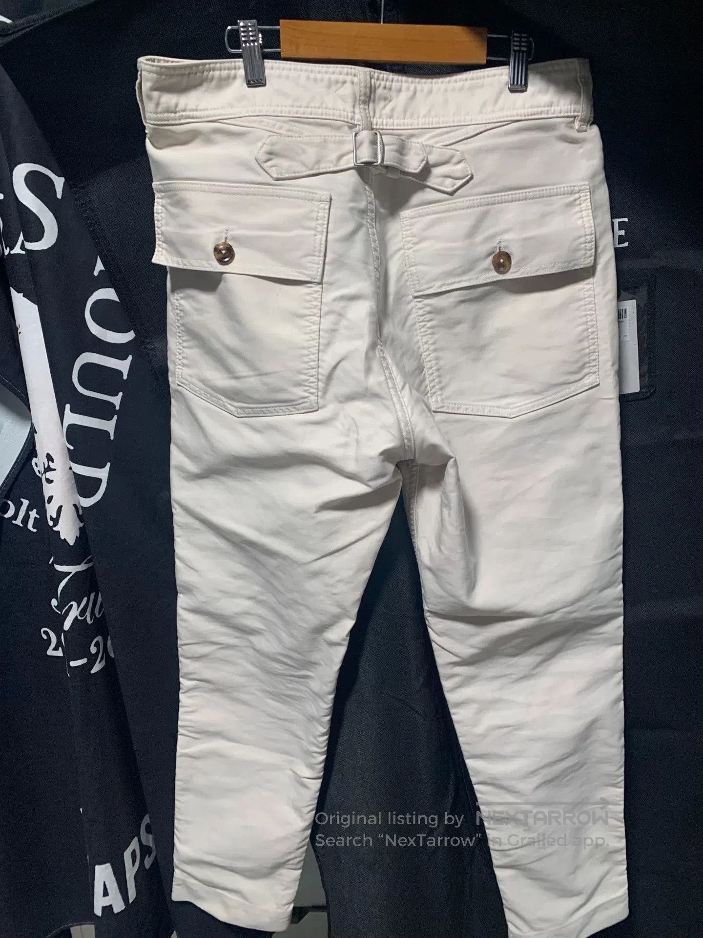 Tom Ford Tom Ford Casual Pants in Cream Color. Size US 31 - 6 Thumbnail