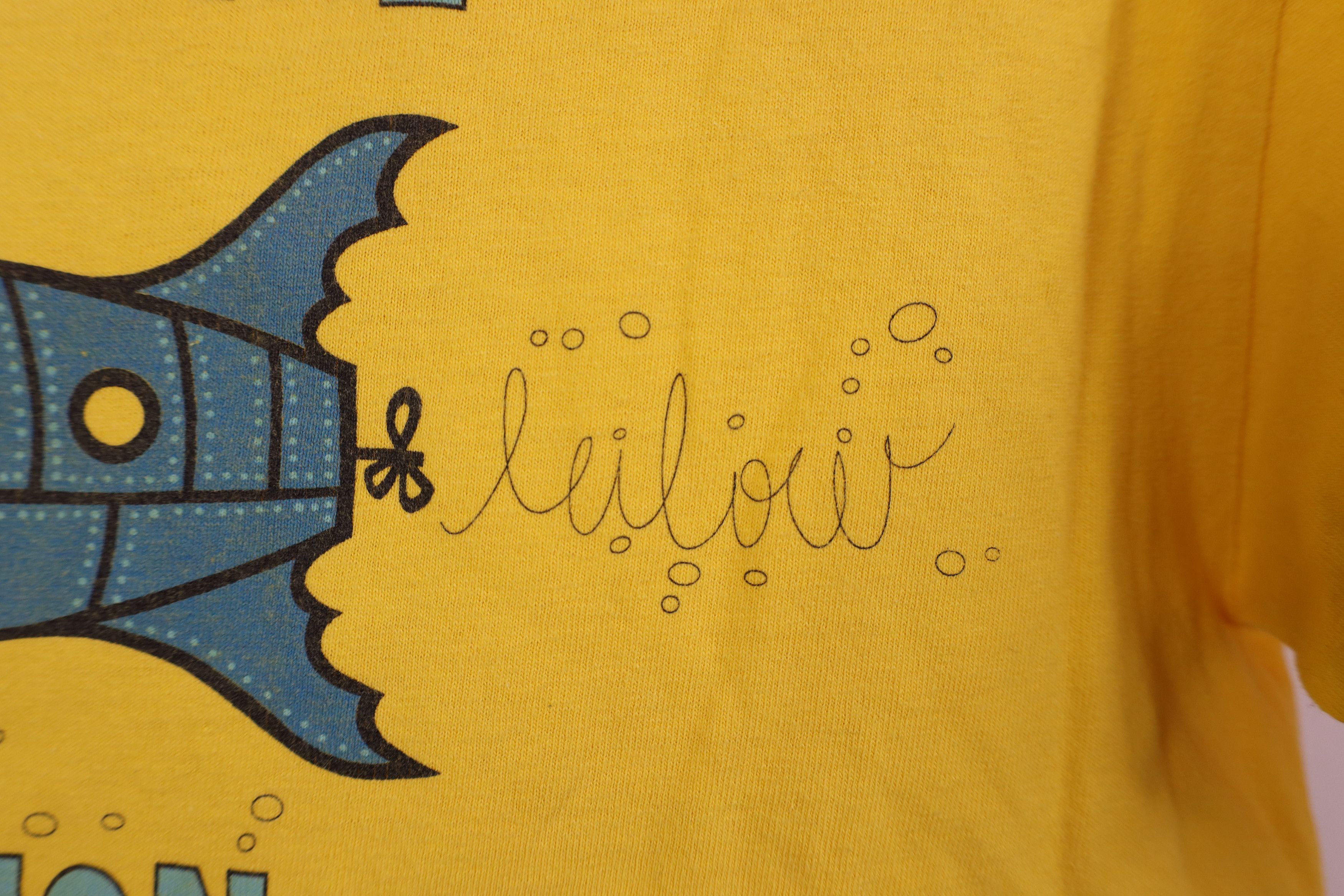Vintage Vintage Leilow Japan Submarine Mission Surfing T-Shirt USA Size US S / EU 44-46 / 1 - 5 Thumbnail
