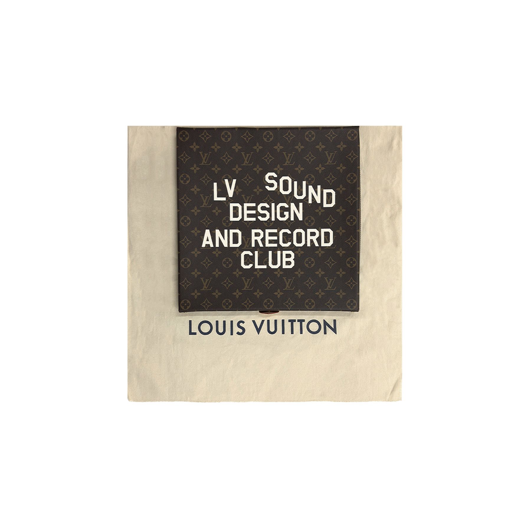 Louis Vuitton Louis Vuitton Monogram Pizza Box Record Case Size ONE SIZE - 5 Thumbnail