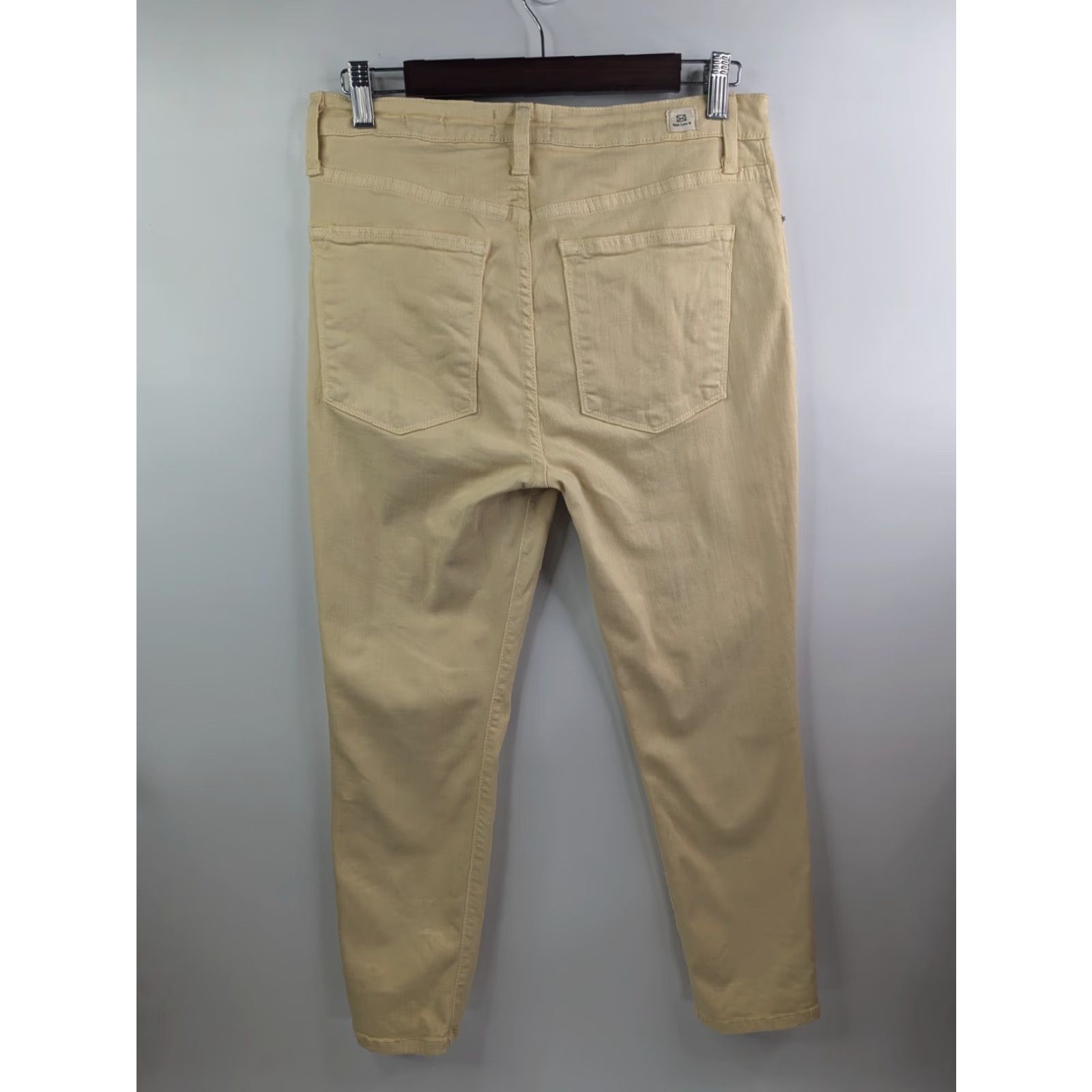 Denime L.T.J. Letters to Juliet Jeans Women's 30 Skinny Denim Yellow 5-Pocket Stretch Comfort Size 30" / US 8 / IT 44 - 4 Thumbnail