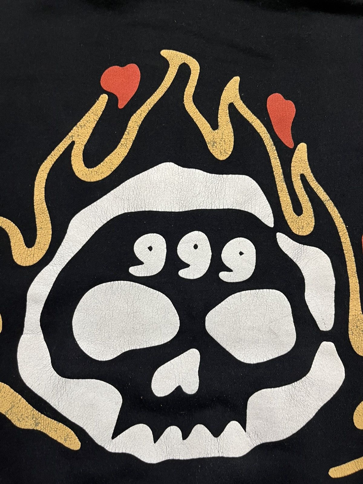 999 Club Jucid Wrld 999 Hoodie Double Sided Print Flame Size US M / EU 48-50 / 2 - 5 Thumbnail