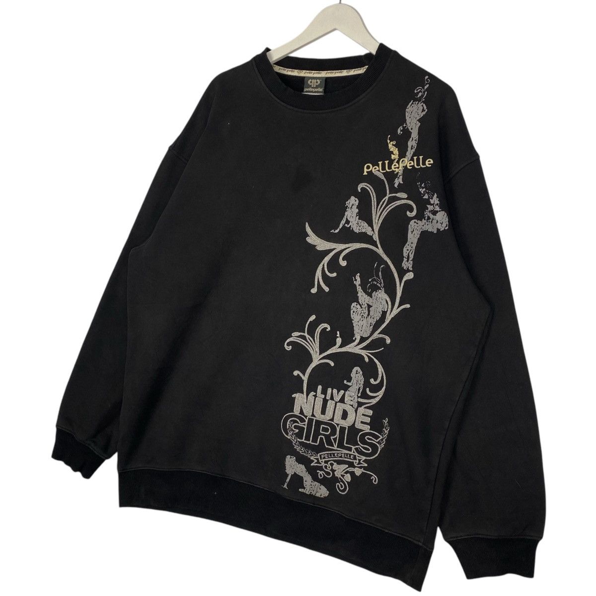 Vintage Vintage Pelle Pelle Marc Buchanan Sweatshirt Crewneck Black Size US L / EU 52-54 / 3 - 2 Thumbnail