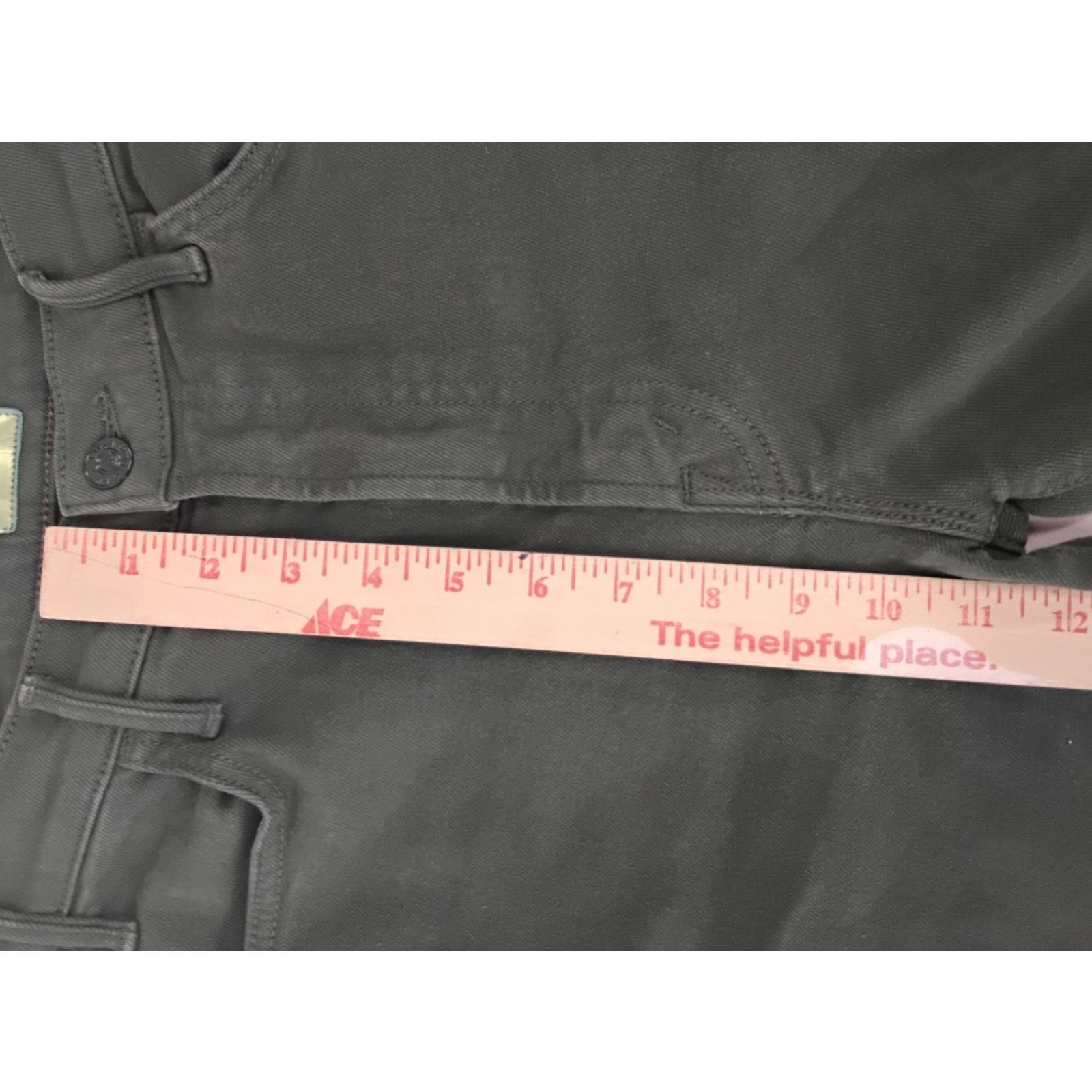 MOTHER Mother The Hustler Ankle Fray Women's 27" Green Distressed Size 27" / US 4 / IT 40 - 14 Thumbnail
