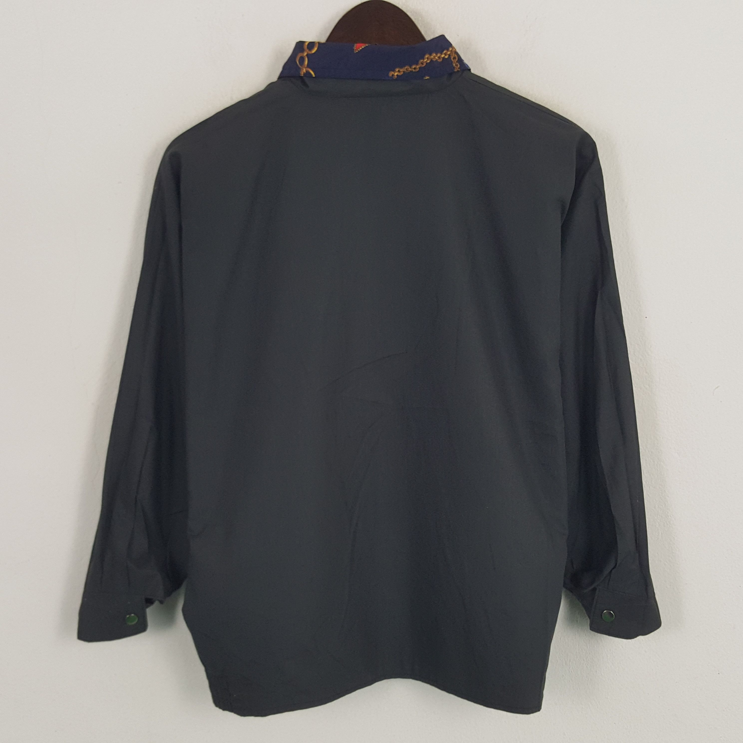 Designer × Vintage Vintage Designer Reversible Bomber Jacket Size L / US 10 / IT 46 - 5 Thumbnail