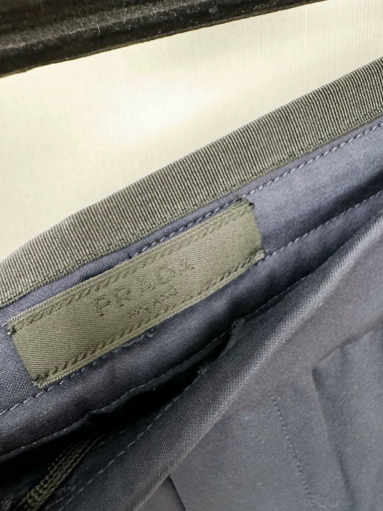 Prada PRADA Classic Blue Sports Pants Size S -2505 Size 23" - 4 Thumbnail