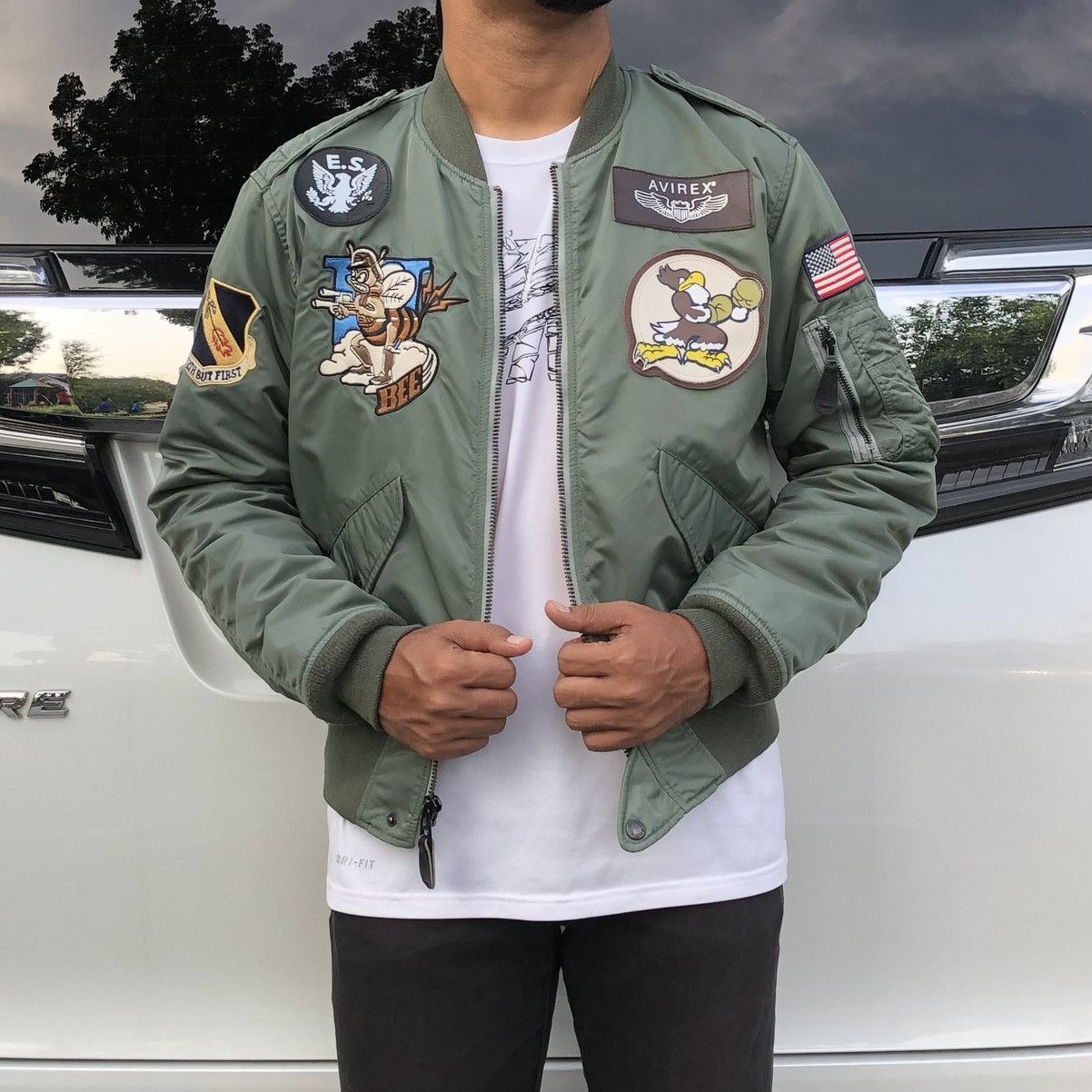 Avirex Avirex MA-1 Patches Logo Flight Military Bomber Jackets Size US M / EU 48-50 / 2 - 8 Thumbnail