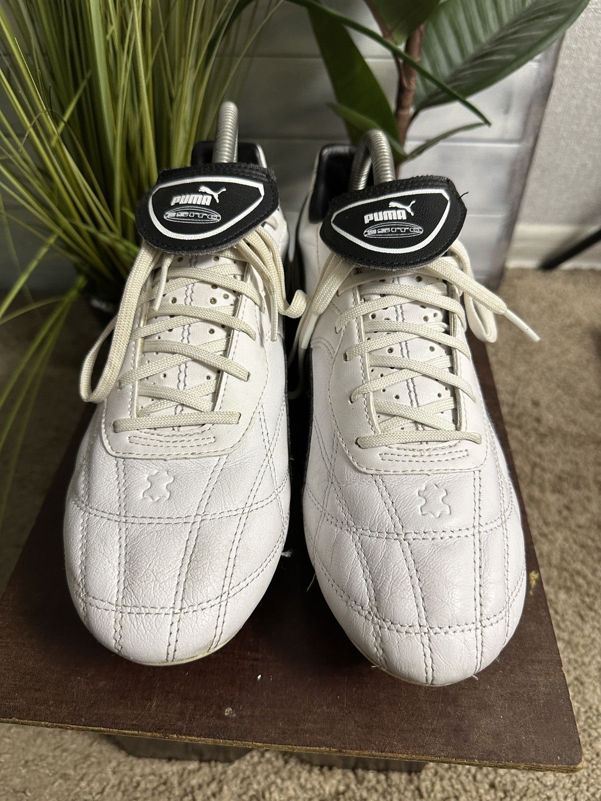 Puma Rare Vintage Soccer Sneakers Puma Esito Leather Size 9 Size US 9 / EU 42 - 7 Thumbnail