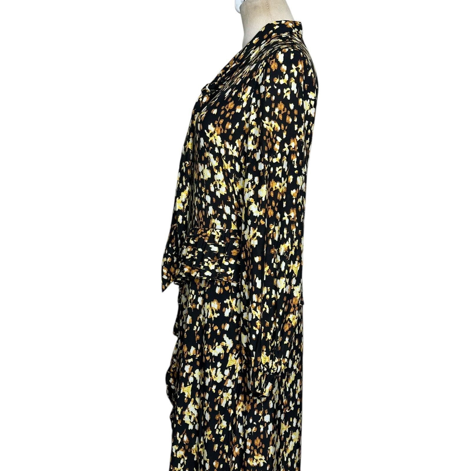 & Other Stories & Other Stories ruffle asymmetrical midi dress size 2 Size XS / US 0-2 / IT 36-38 - 8 Thumbnail
