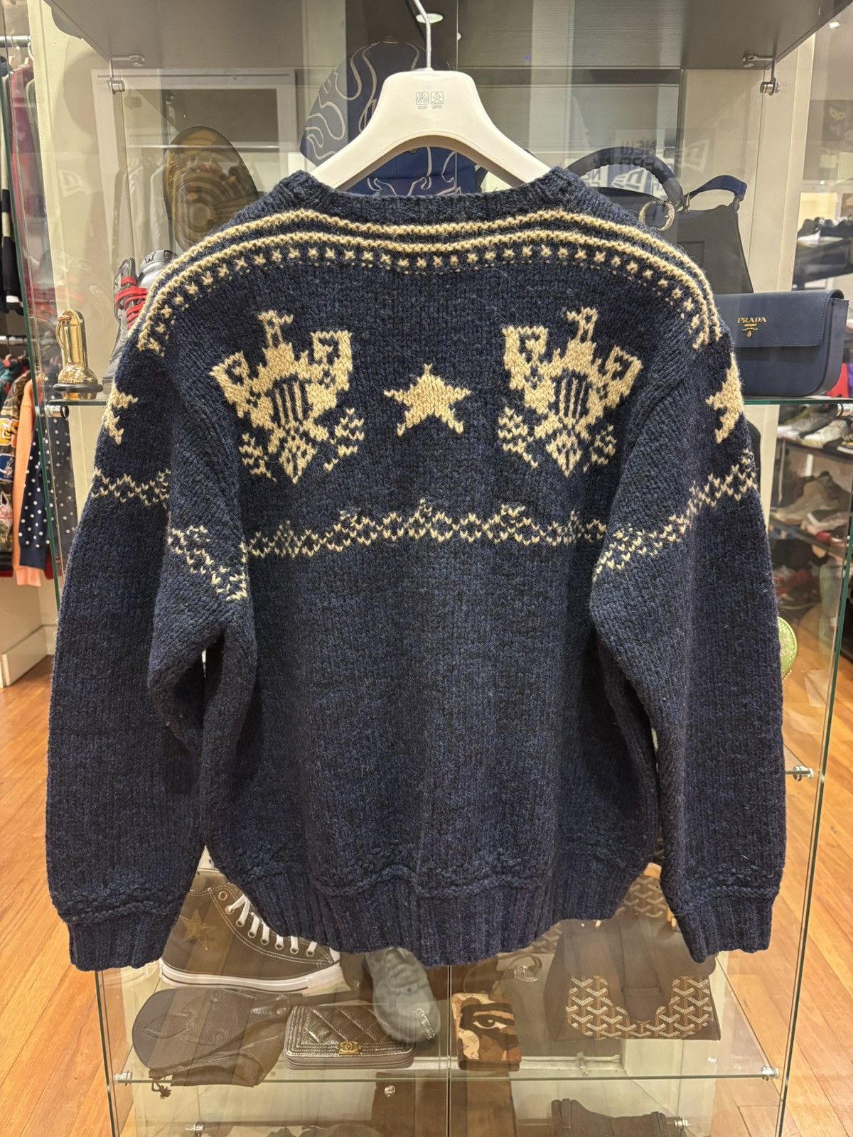 Polo Ralph Lauren Polo Ralph Lauren Vintage Hand Knit Sweater Size US L / EU 52-54 / 3 - 2 Thumbnail