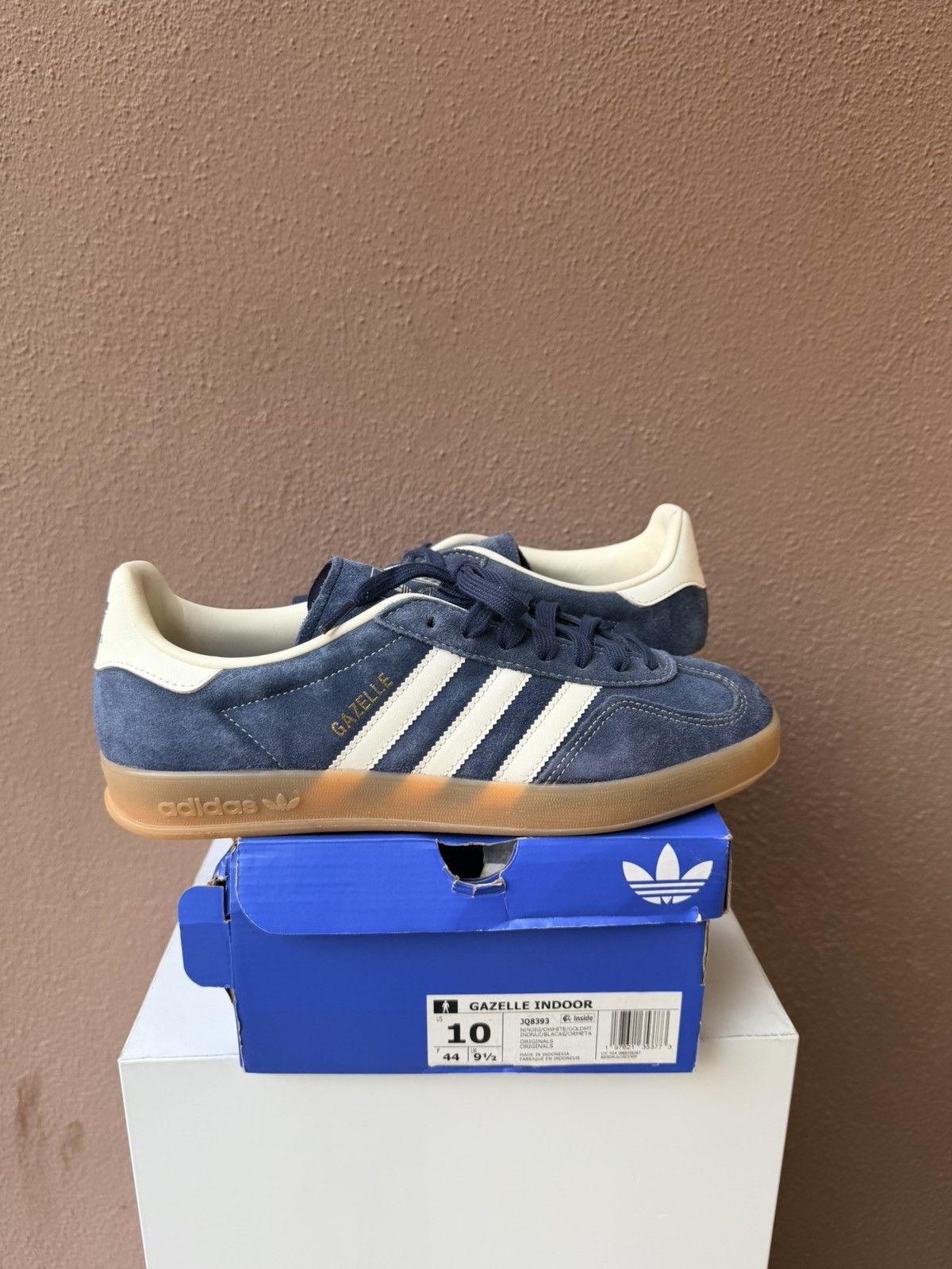 adidas gazelle silver green womens adidas Gazelle Indoor Bad Bunny Lionel Messi La Voz De Los Fans – Holy  Ground main image 0