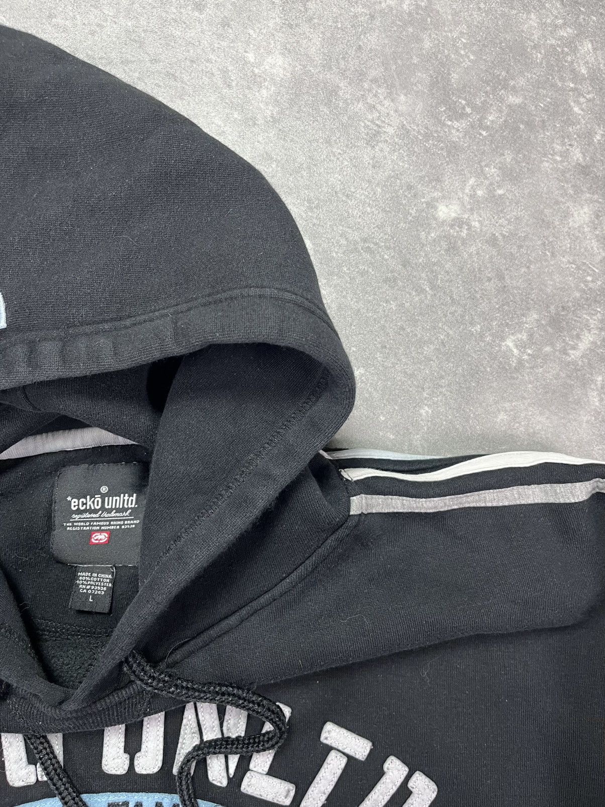 Ecko Unltd. Ecko Unltd Small Front Logo Baggy Hoodie L XL Boxy Size US XL / EU 56 / 4 - 11 Thumbnail