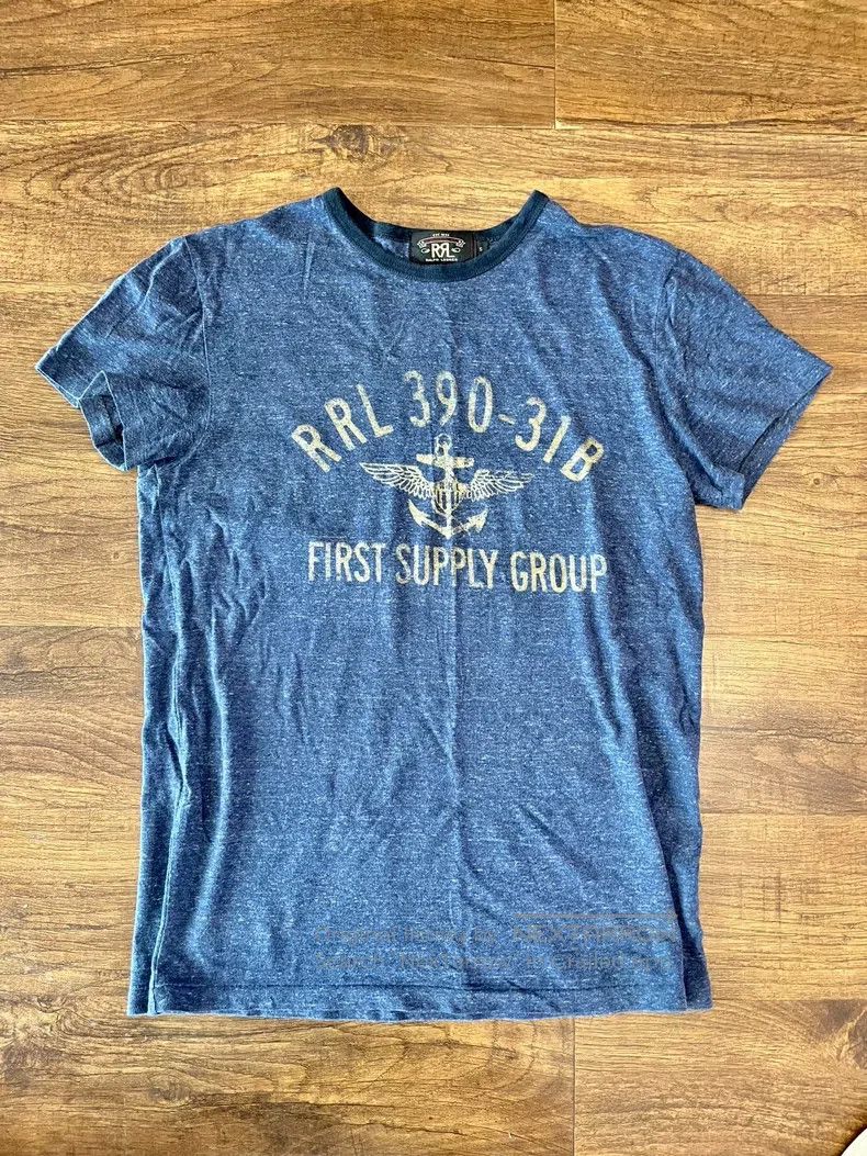 RRL Ralph Lauren RRL Ralph Lauren Outdated old style short sleeved T-shirt Size US S / EU 44-46 / 1 - 1 Thumbnail