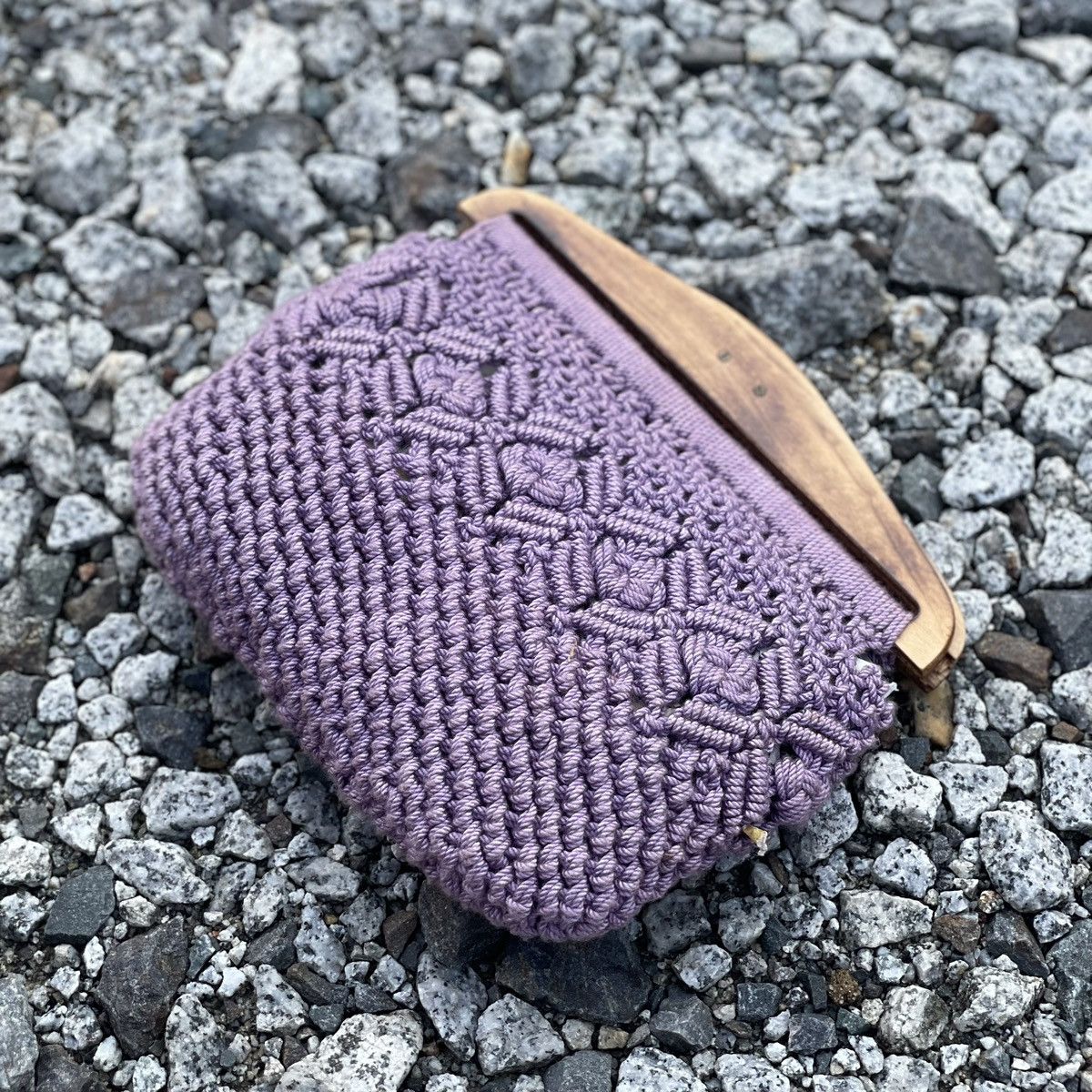 Wood Wood Mini Handcraft Crochet/Woven/Embroidery Clutch Size ONE SIZE - 3 Thumbnail