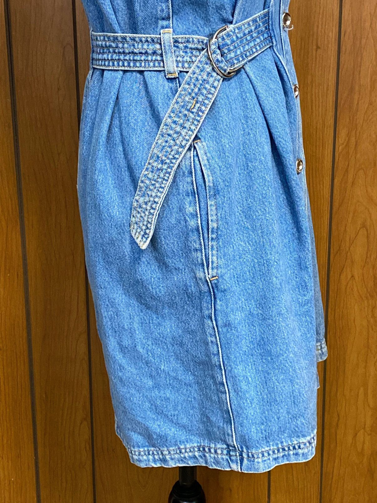 Derek Lam 10 Crosby Derek Lam 10 Crosby Side Buckle Denim Minidress size S Size S / US 4 / IT 40 - 6 Thumbnail