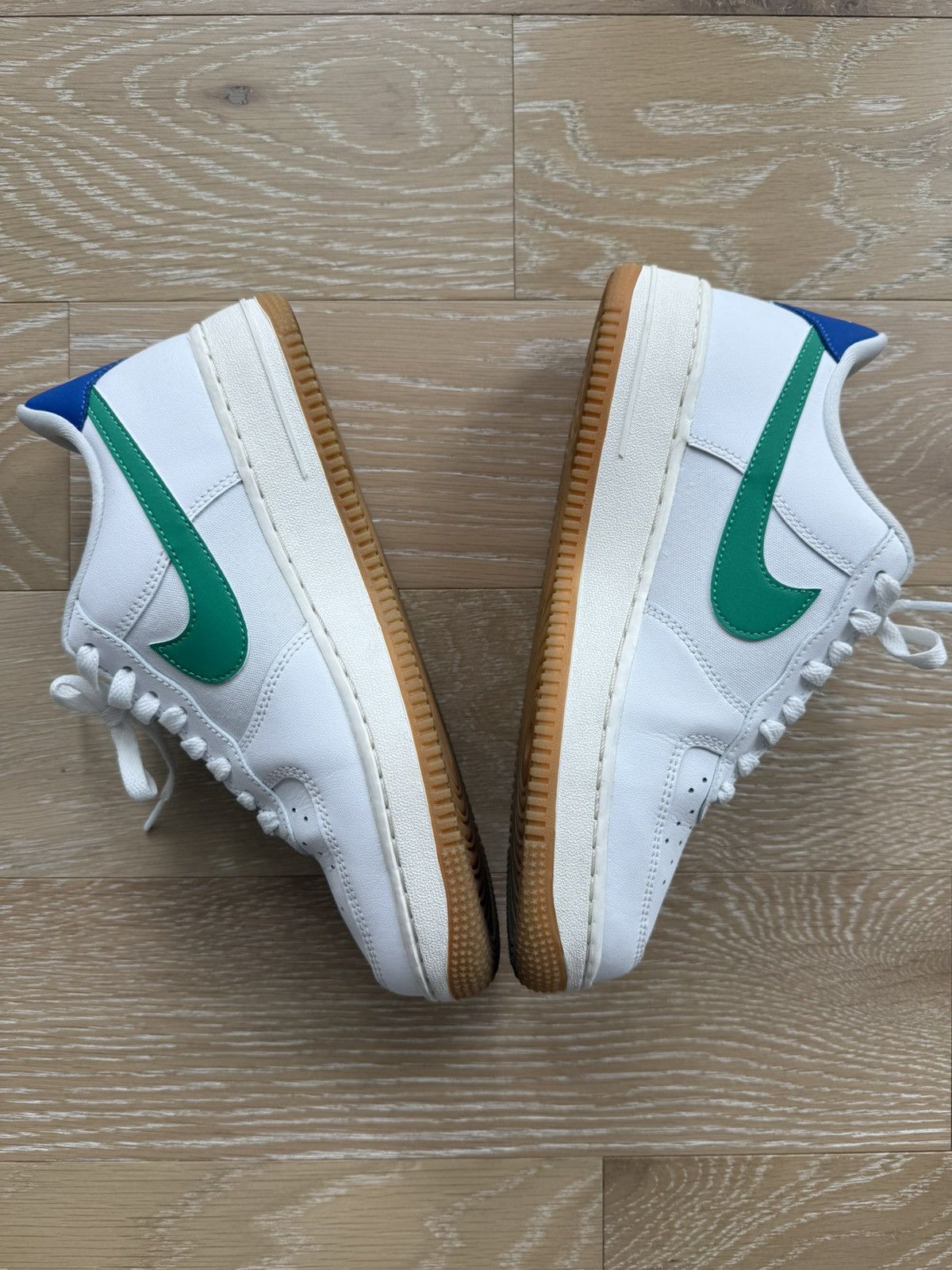 Nike Nike Air Force 1 '07 Stadium Green Sneakers Size US 9 / IT 39 - 3 Thumbnail