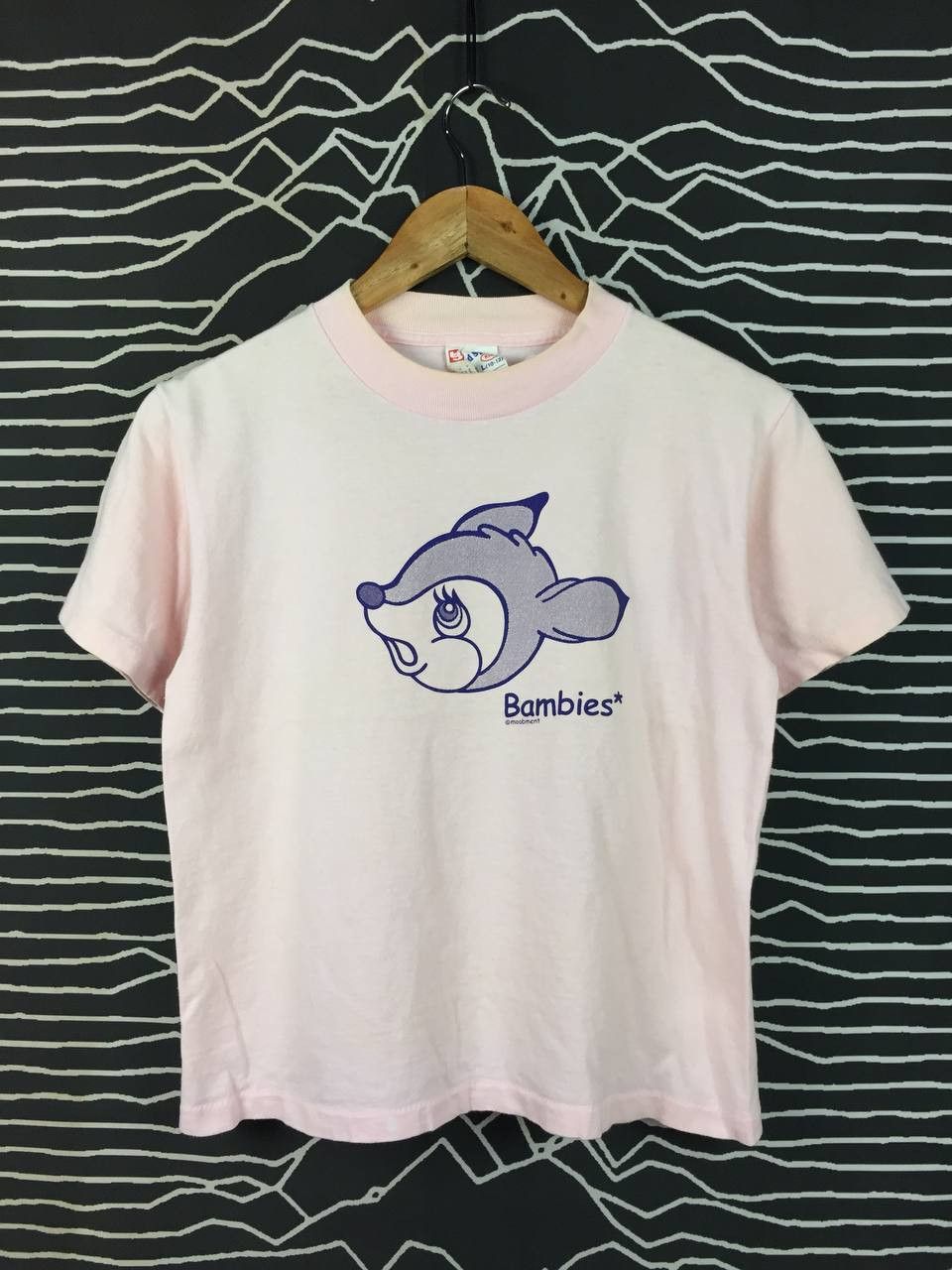 Vintage Vtg 90s Bambies Made In Usa Single Stitch Tee Kids L Size US XS / EU 42 / 0 - 1 Thumbnail