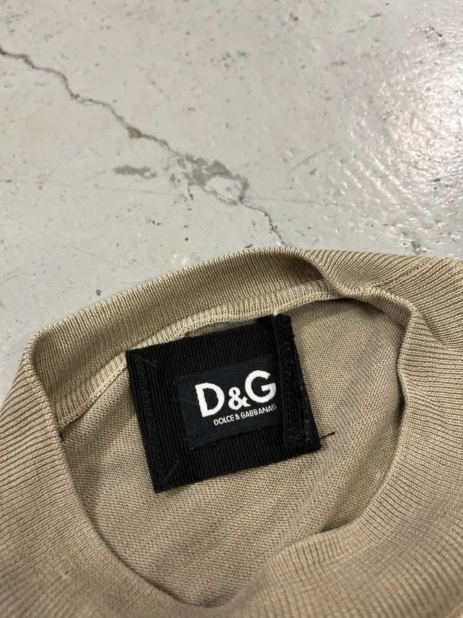 Dolce & Gabbana 2000s Dolce & Gabbana Beige & Brown Gradient Light Sweater Size US S / EU 44-46 / 1 - 8 Thumbnail