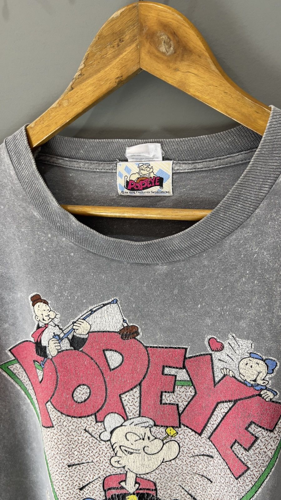 Cartoon Network Popeye Vintage Very Nice Design Size US XL / EU 56 / 4 - 7 Thumbnail