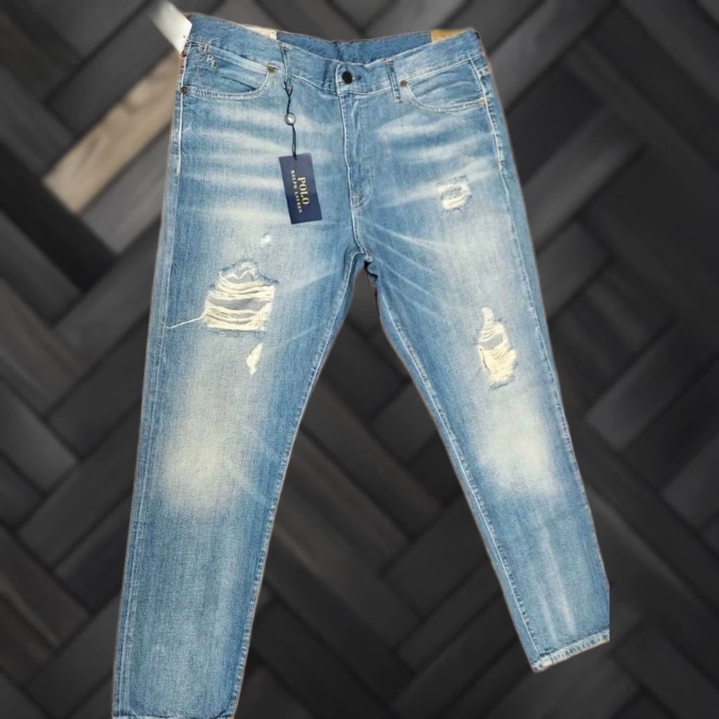 Vintage Polo Ralph Lauren Astor Boyfriend Jeans Women's 31 32x22 Denim Blue New, Women's (Size 24)