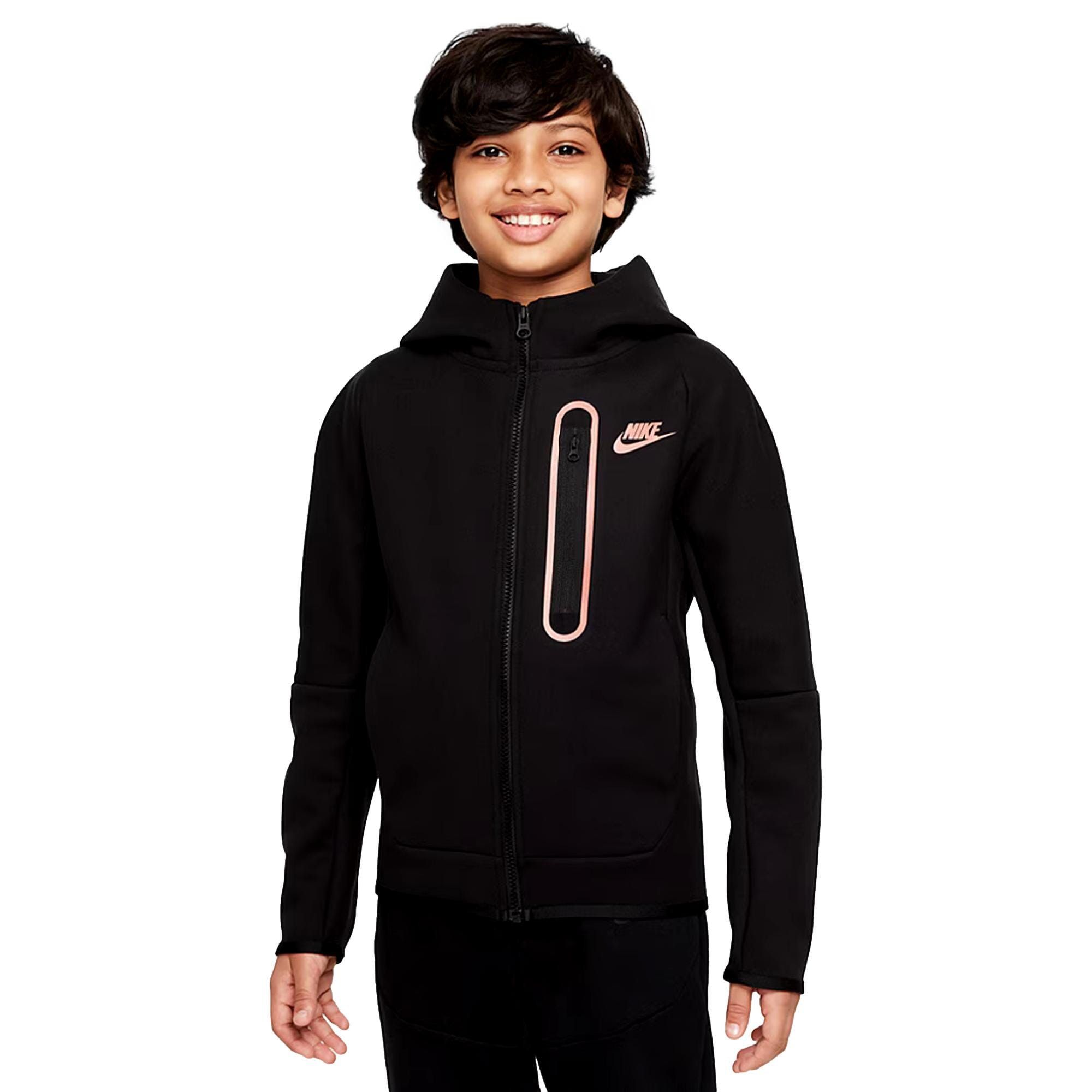 Nike Sportswear Tech Fleece Full Zip Hoodie Black DJ5494-010 Size US S / EU 44-46 / 1 - 1 Thumbnail