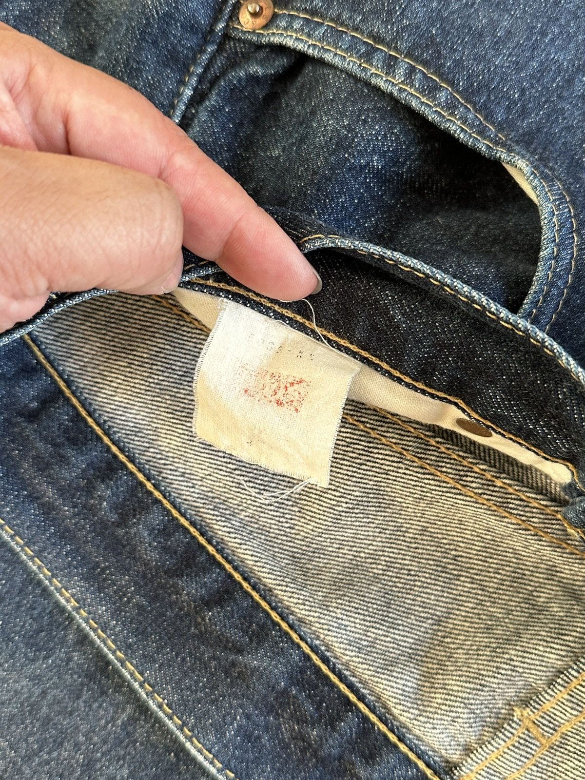 Levi's Vintage Clothing Vintage Levi’s Big E Selvedge 503B Denim Size US 32 / EU 48 - 5 Thumbnail