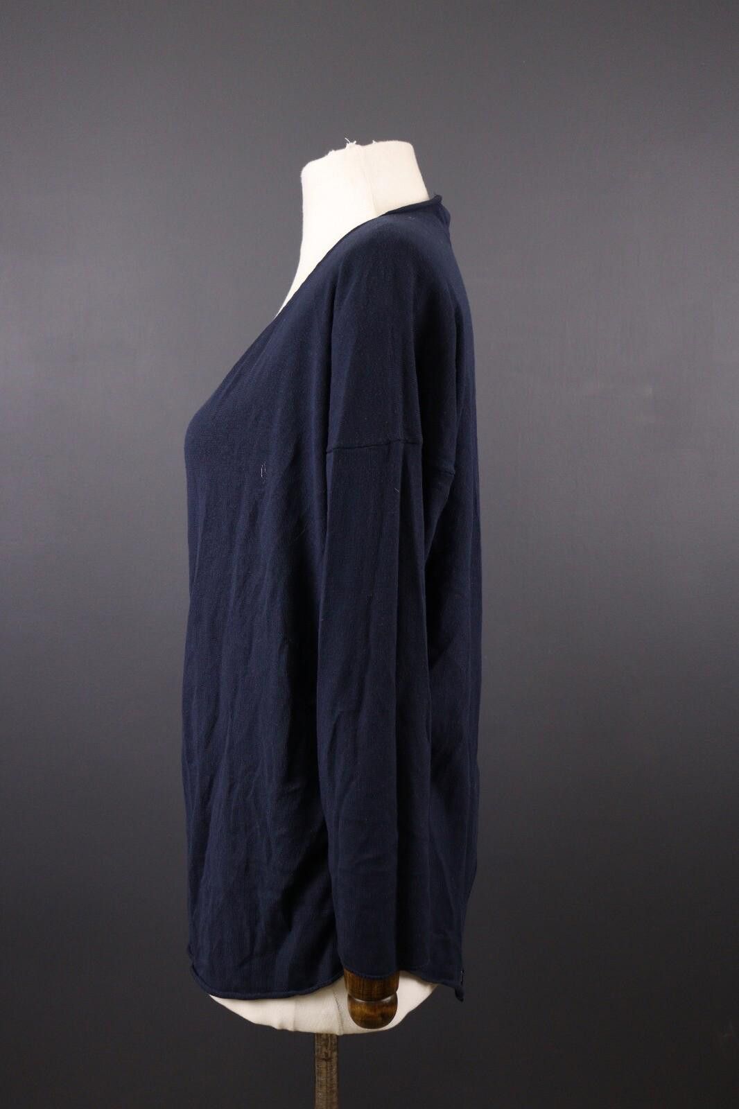 Designer Manila Grace Denim Lagenlook Back Zip Designed Size M / 4 Size S / US 4 / IT 40 - 4 Thumbnail