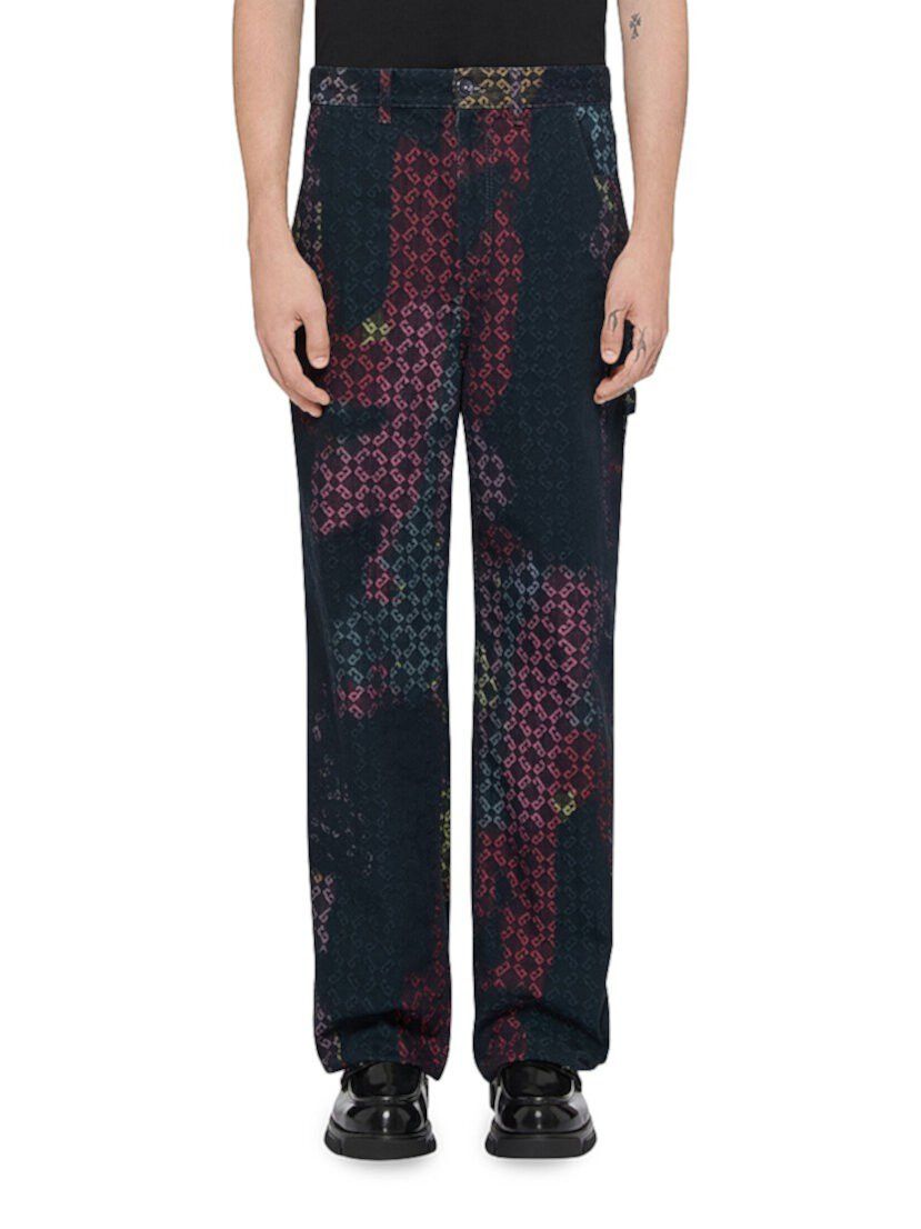 Givenchy o1w1db10326 Workwear Denim in Multicolor Size US 30 / EU 46 - 3 Thumbnail
