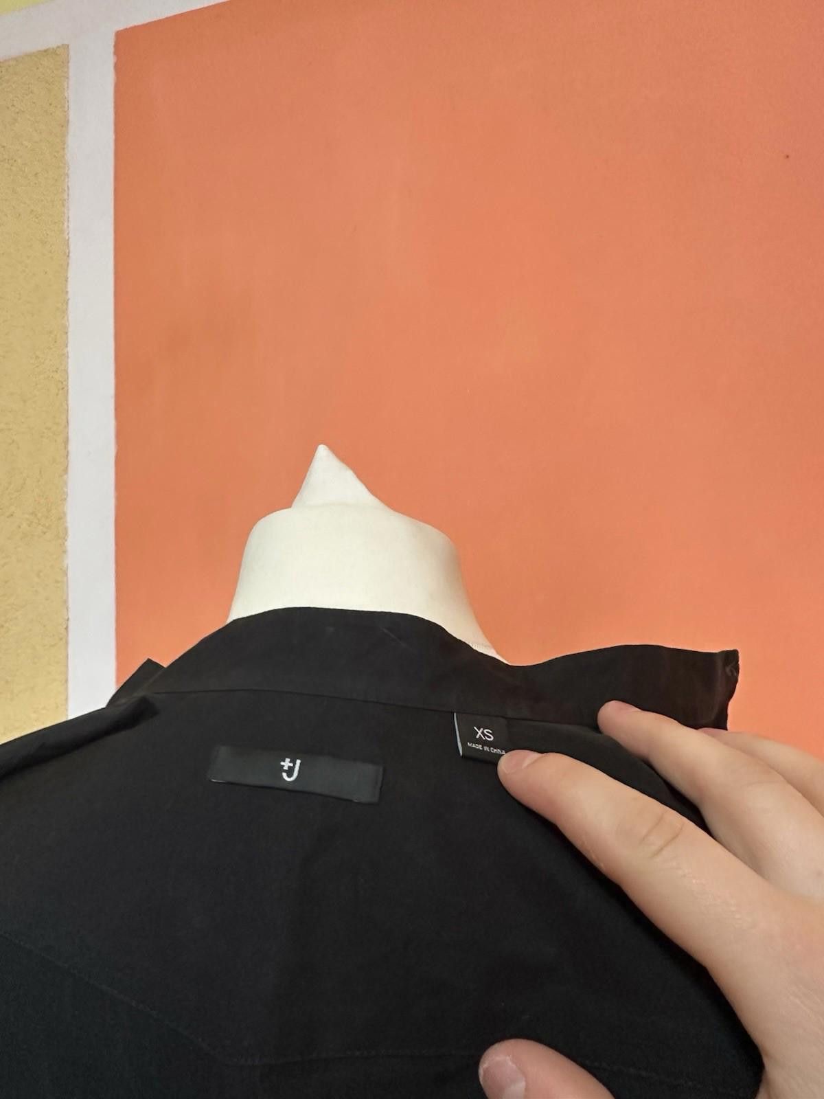 Jil Sander × Uniqlo Uniqlo x Jil Sander Black Silk Stand Collar Shirt XS Size XS / US 0-2 / IT 36-38 - 7 Thumbnail