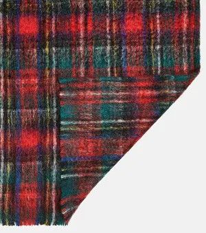 Saint Laurent Paris o1b1hav110325 766760 Size: OS / Unisex Scarf in Multicolor Size ONE SIZE - 4 Thumbnail