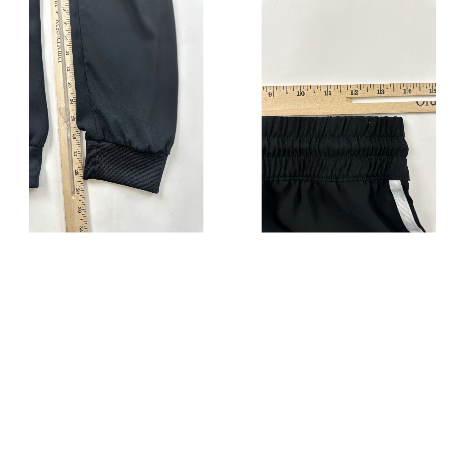 Adidas ADIDAS ORIGINALS Black Sheer Jogger Pants Women’s Small S Tapered Activewear Size 28" / US 6 / IT 42 - 8 Thumbnail