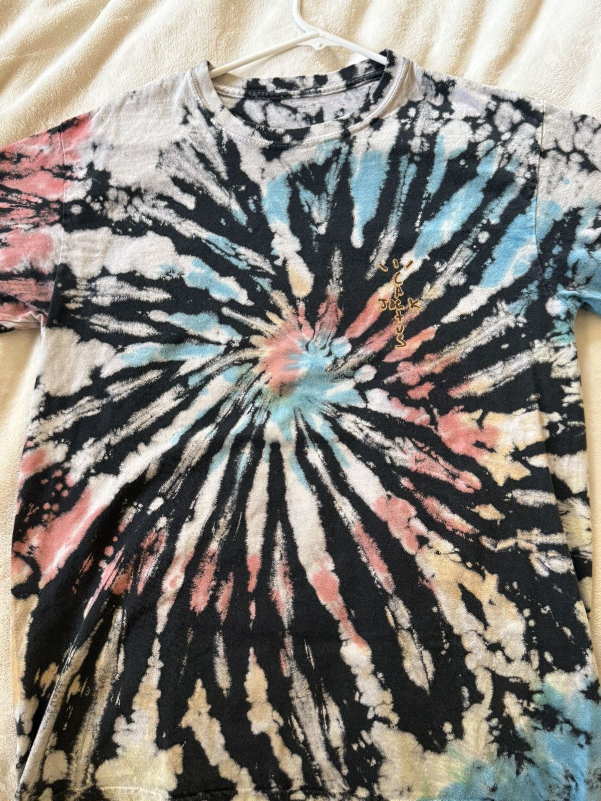 Travis Scott Travis Scott Cactus Jack Highest In The Room Tie Dye Tee Size US M / EU 48-50 / 2 - 3 Thumbnail