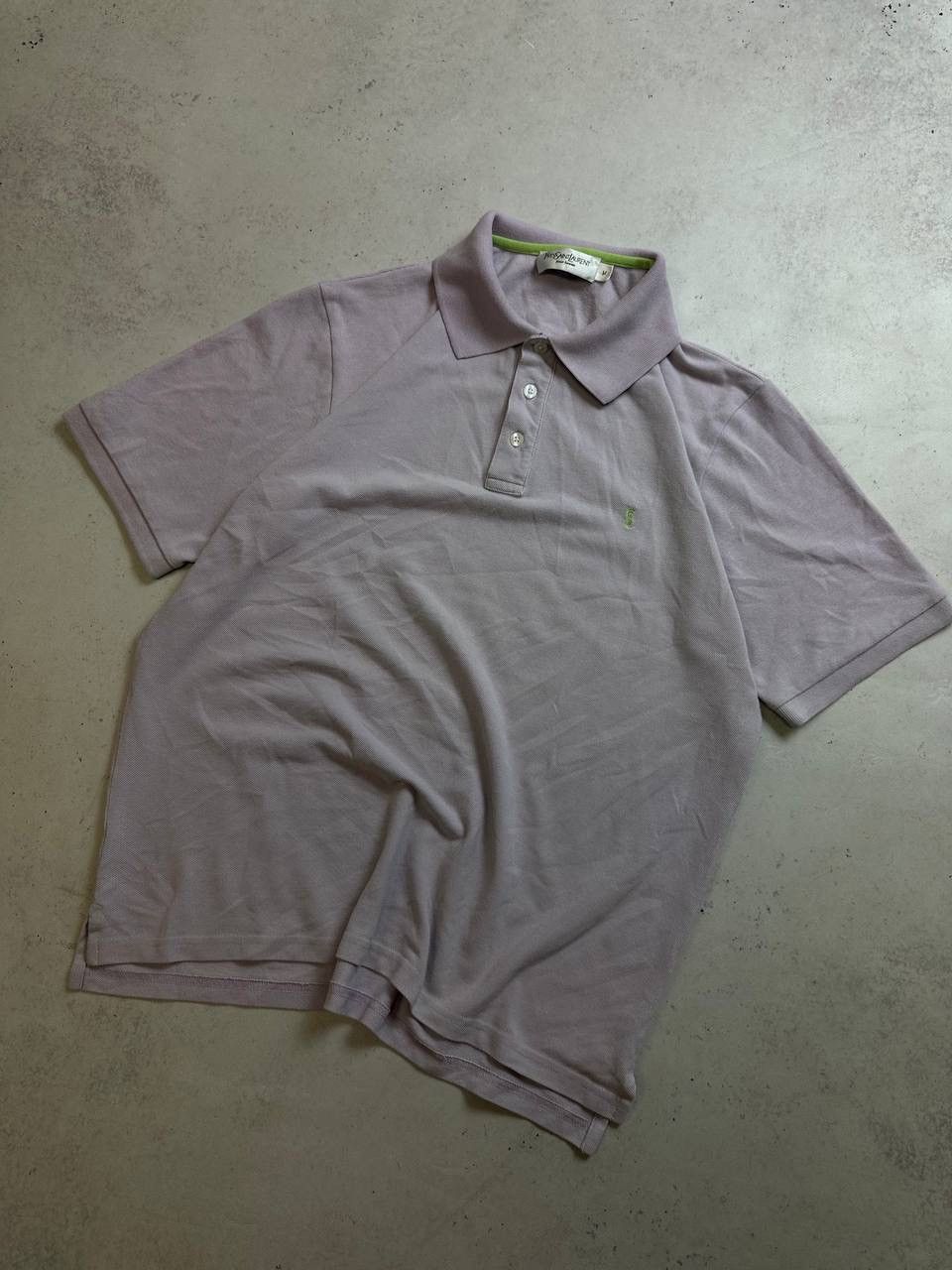 Polo Ralph Lauren × Vintage Vintage YSL Yves Saint Laurent Polo Shirt M Size US M / EU 48-50 / 2 - 2 Thumbnail