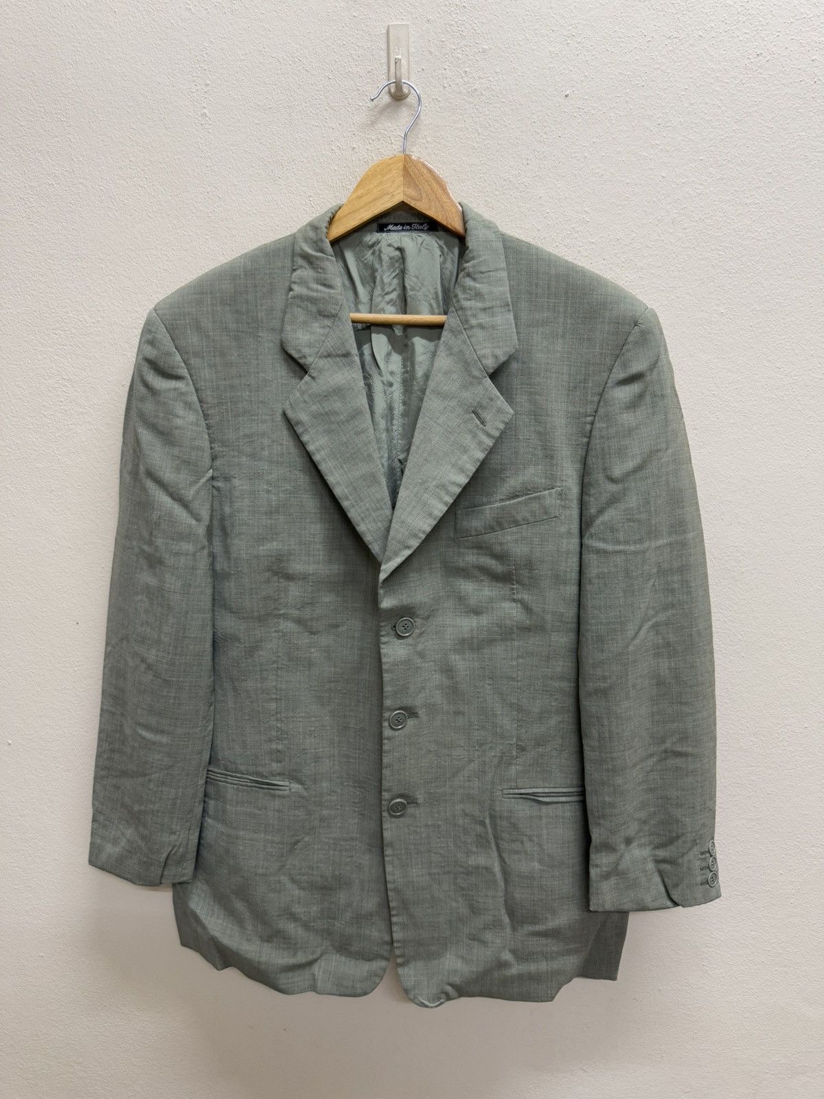 Giorgio Armani Giorgio Armani Le Collezioni Linen Balzers Size 42S - 16 Thumbnail