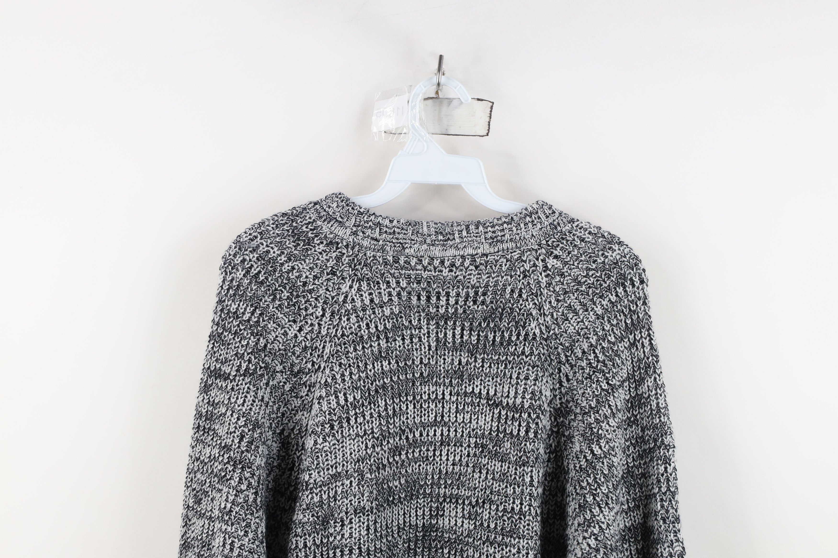 Vintage Vintage 90s Streetwear Chunky Ribbed Knit Crewneck Sweater Size US XL / EU 56 / 4 - 8 Thumbnail