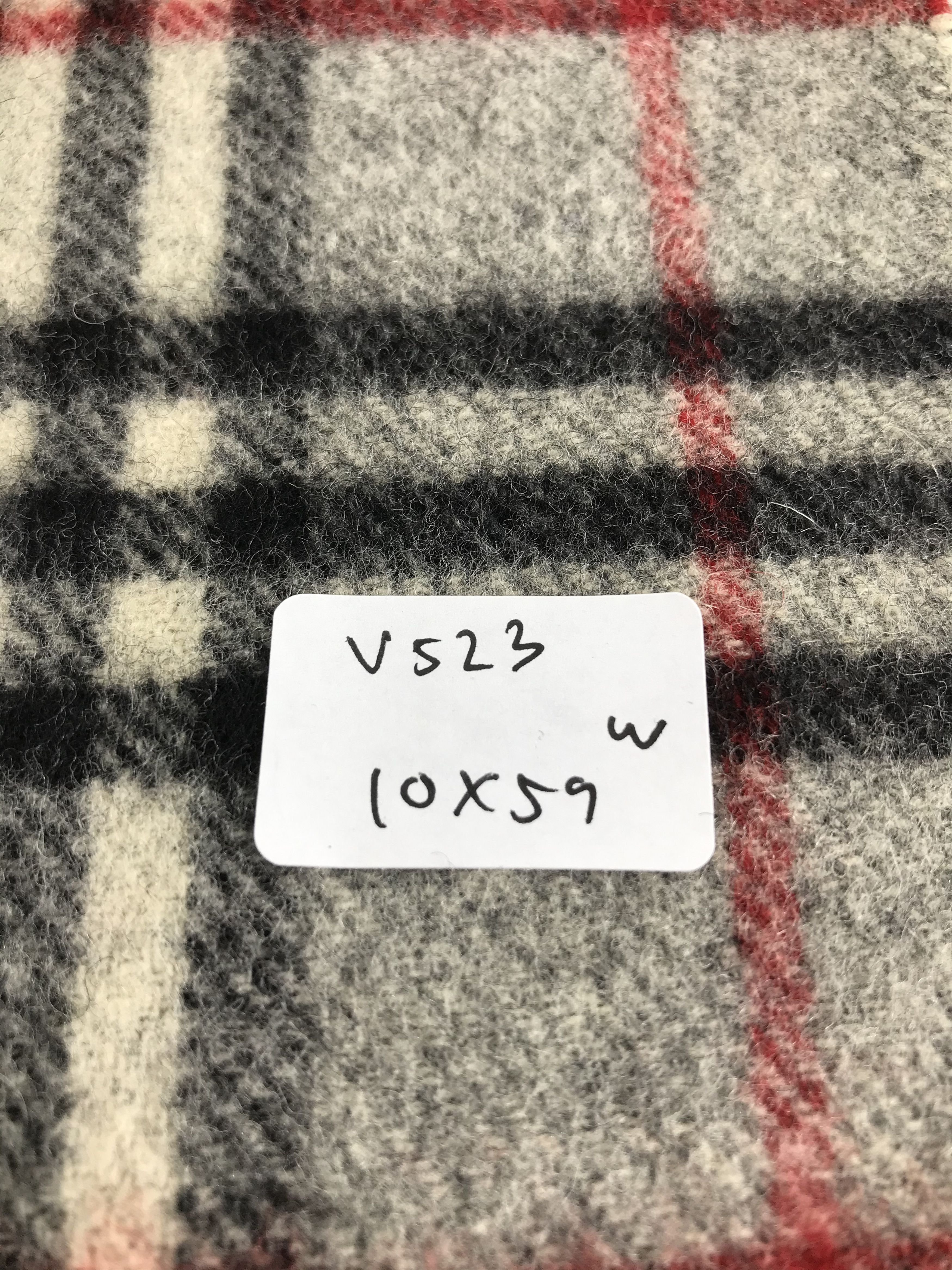 Burberry Burberrys Nova Check Grey Scarf Muffler Wool V523 Size ONE SIZE - 5 Thumbnail