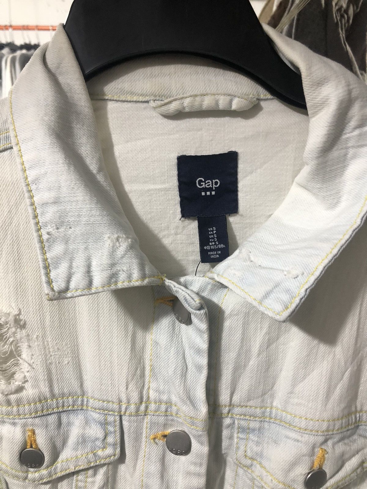 Gap × Vintage VTG x GAP x DENIM JACKET Size US S / EU 44-46 / 1 - 2 Thumbnail