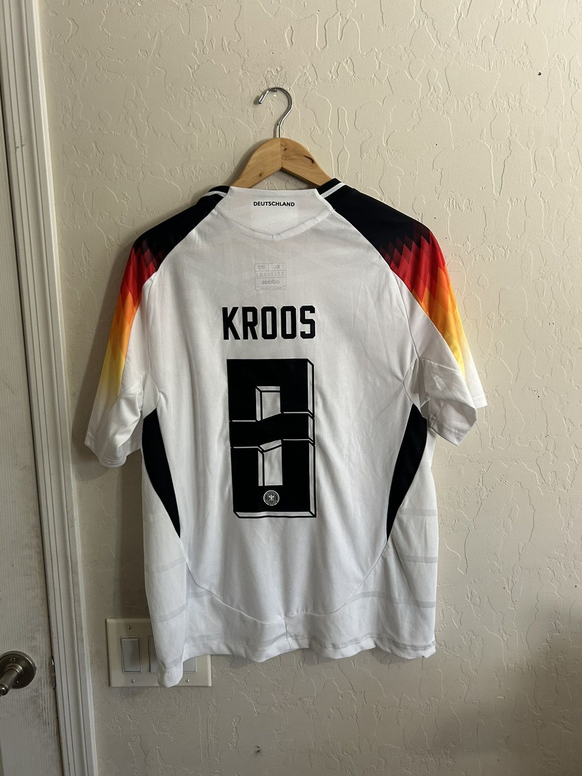 Adidas Germany 2024 Euro Adidas Home Jersey NWT Size US XL / EU 56 / 4 - 6 Thumbnail
