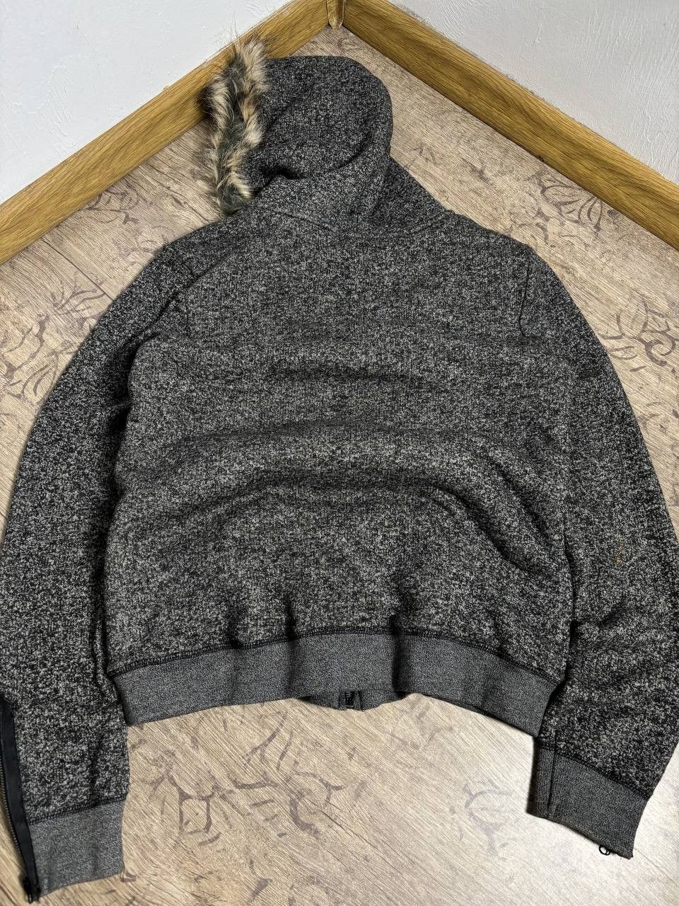 Hysteric Glamour VTG Fur Rick Owens vibe Y2K Japanese Sherp Bomber Hoodie Size US M / EU 48-50 / 2 - 3 Thumbnail