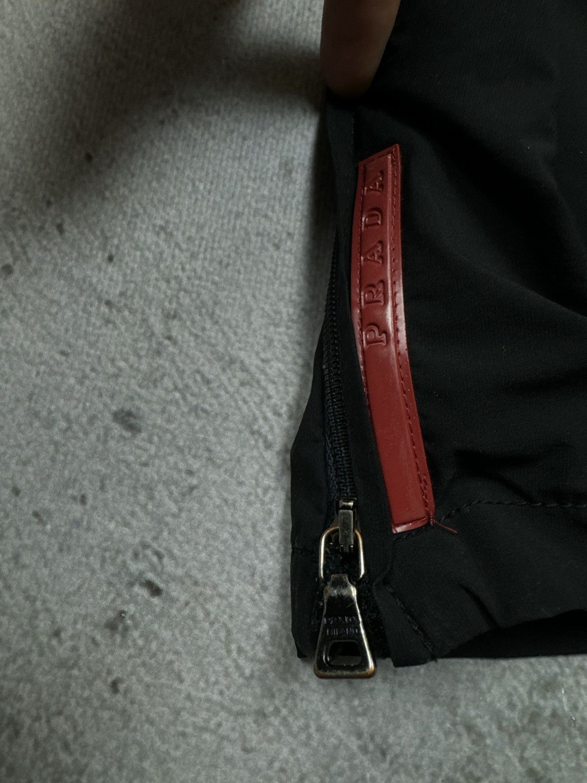 Prada Prada Red tag nylon pants rare vintage #cyber24 fit pants Size US 32 / EU 48 - 6 Thumbnail