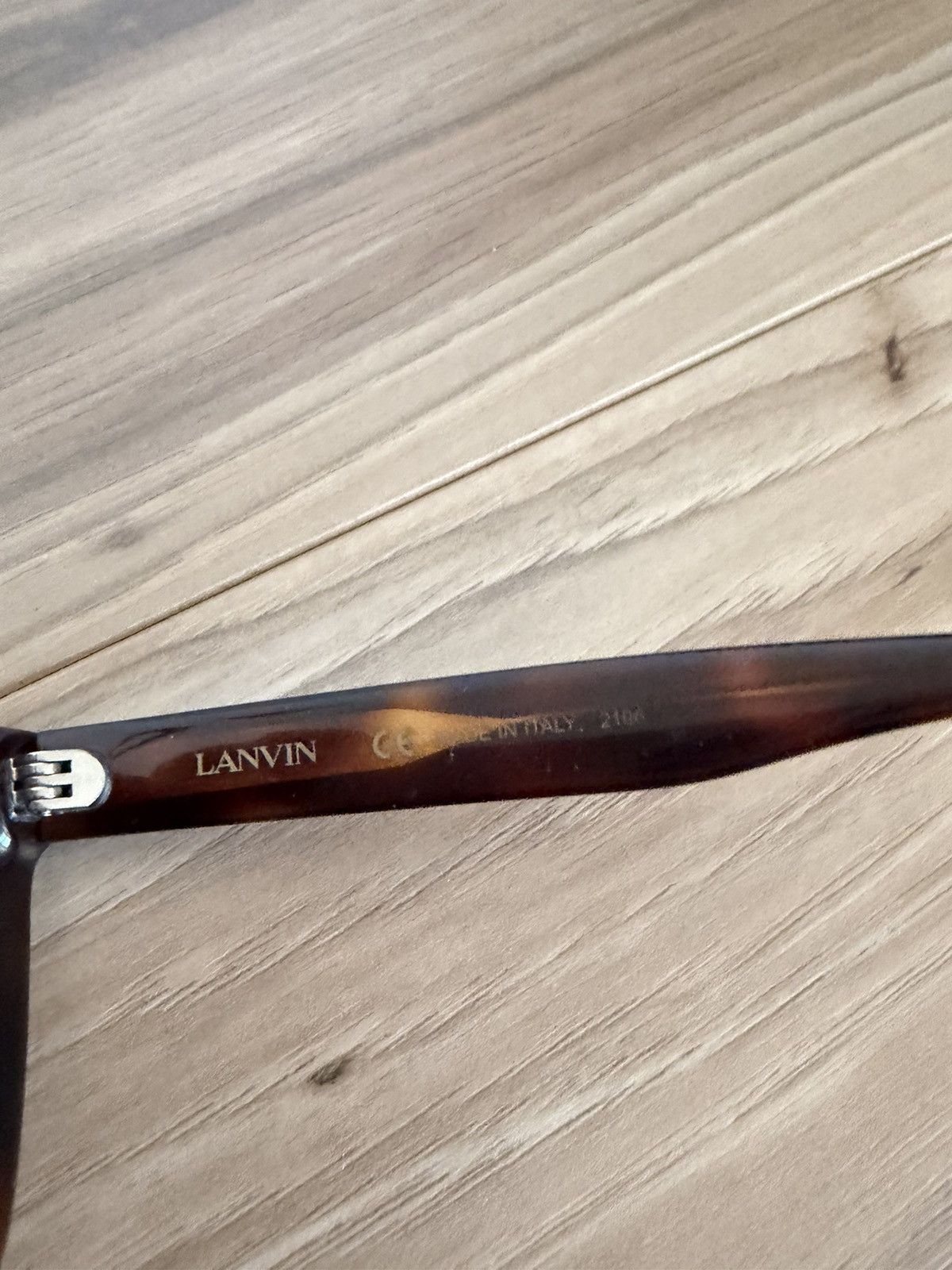 Lanvin Green Lenses Tortoise Shell Lanvin Sunglasses Size ONE SIZE - 9 Thumbnail