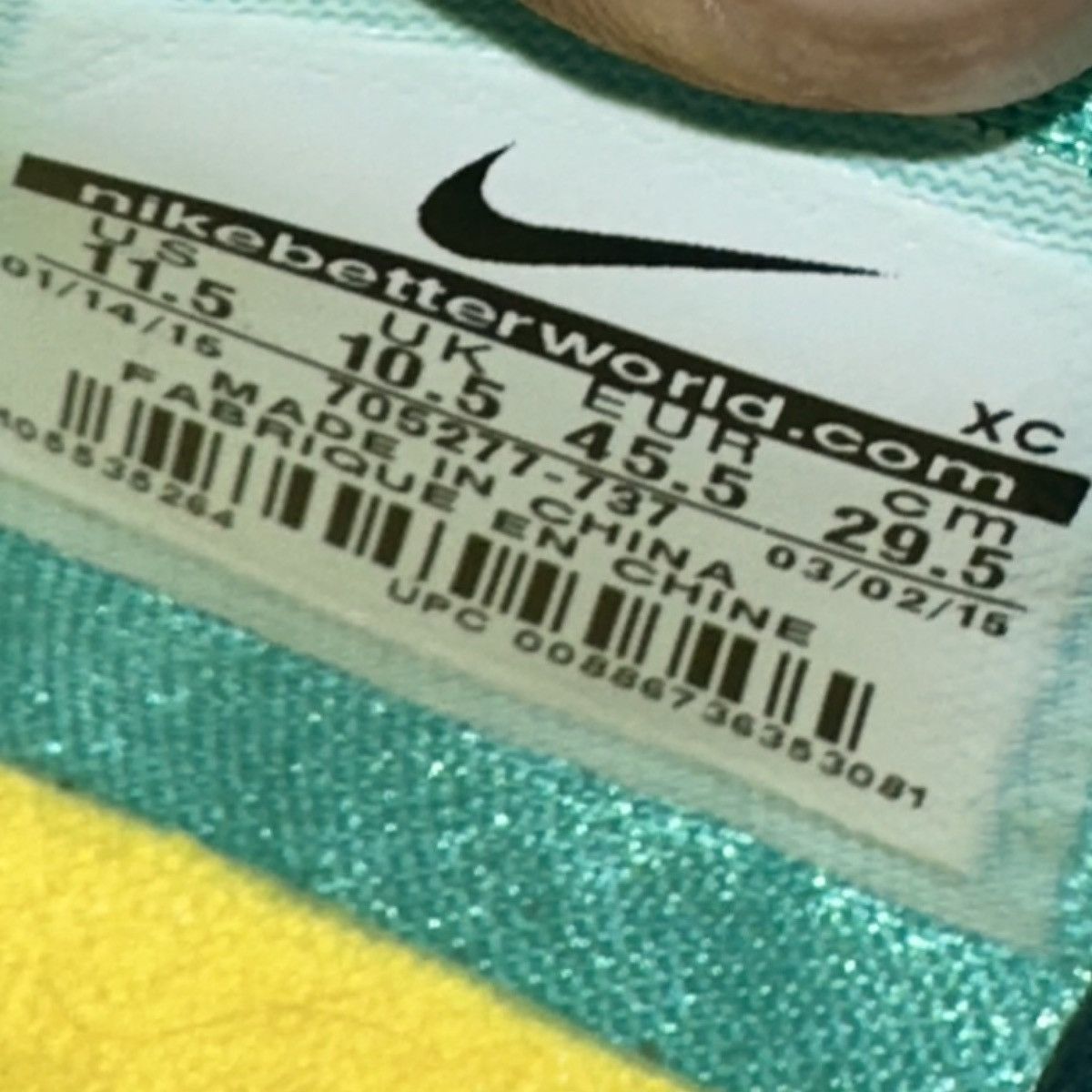 Nike Nike Kyrie 1 Letterman Men's Size 11.5 Size US 11.5 / EU 44-45 - 7 Thumbnail