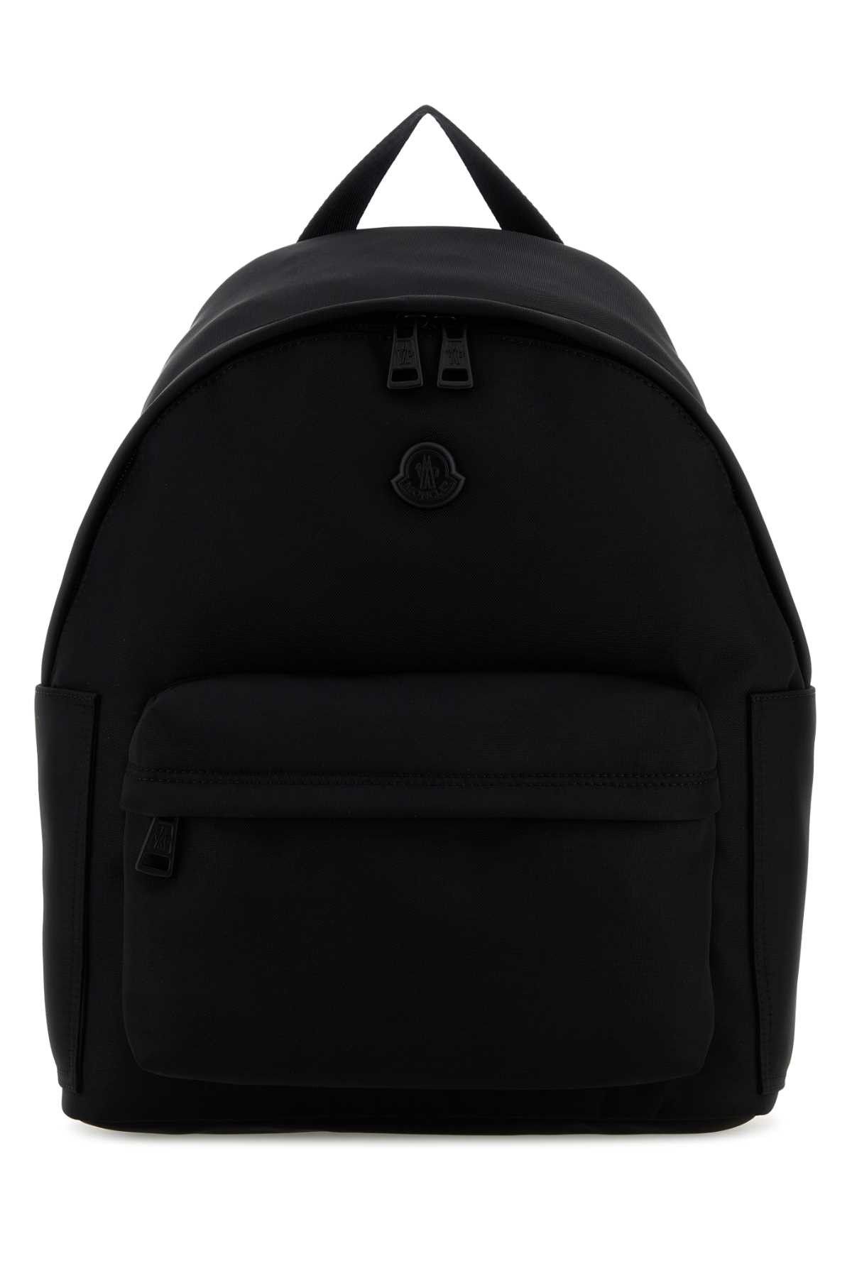 Moncler Black Canvas New Pierrick Backpack Size ONE SIZE - 1 Thumbnail